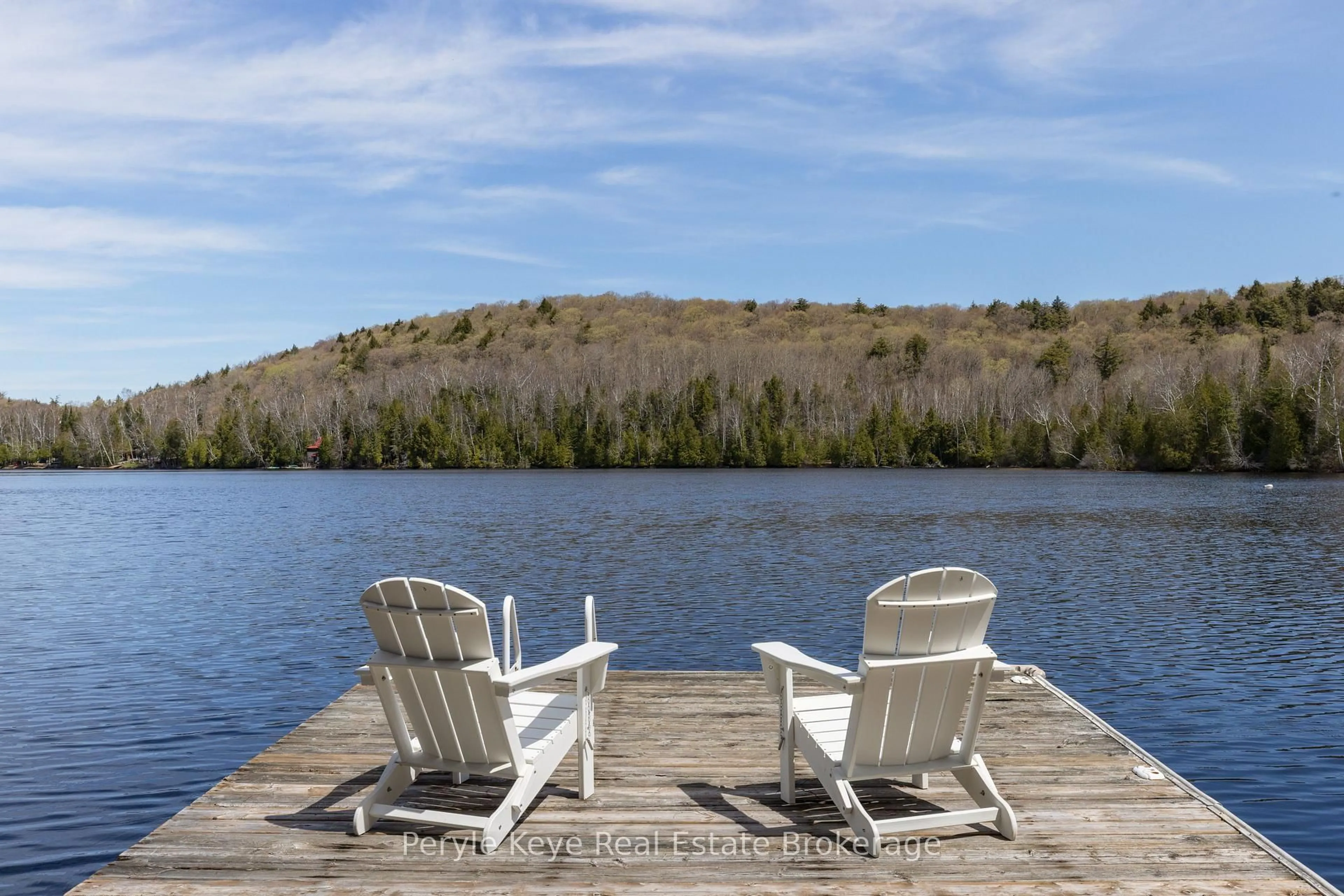 Patio, water/lake/river/ocean view for 2391 Limberlost Rd, Lake of Bays Ontario P1H 2J6