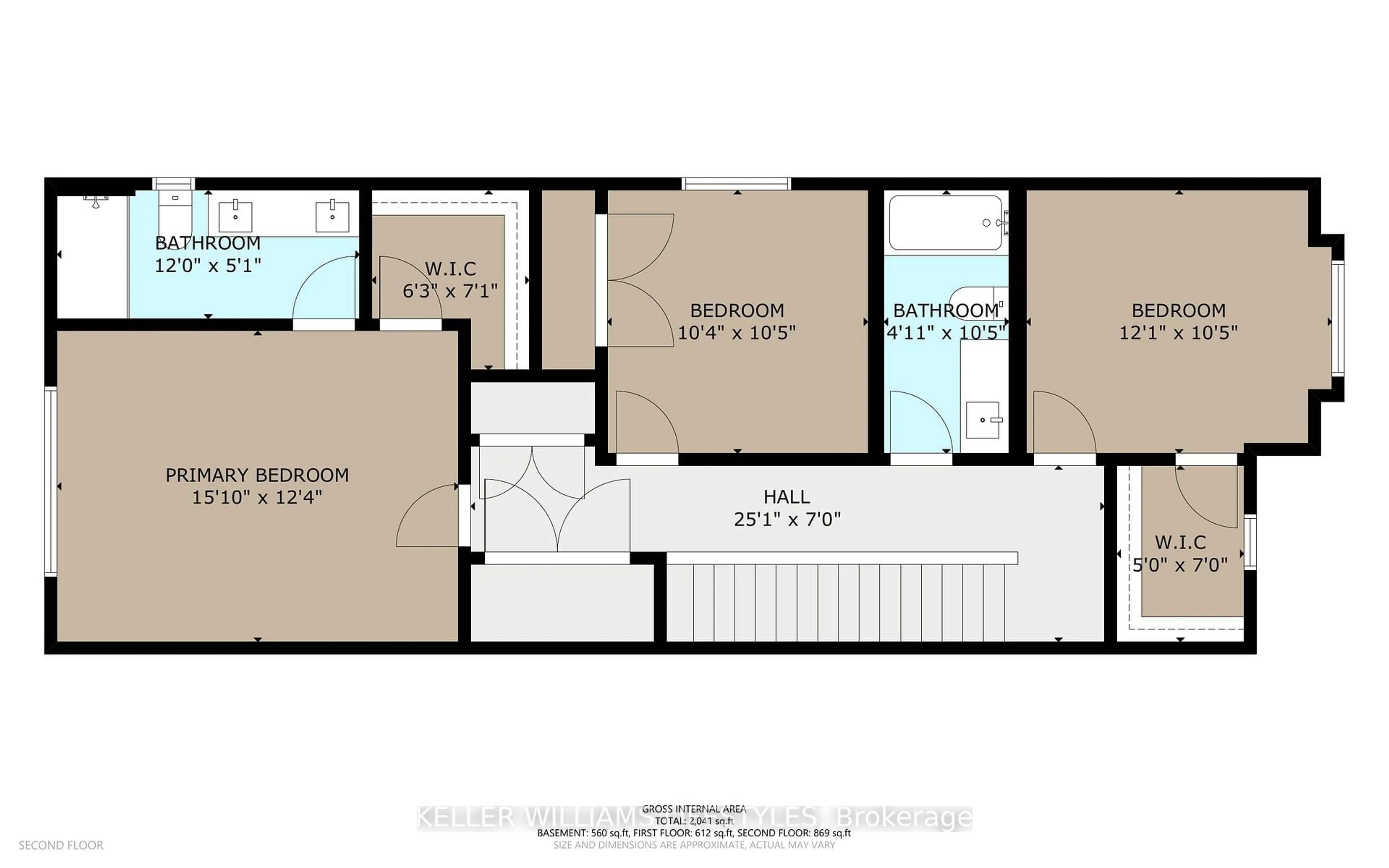 Floor plan for 121 Cathcart St, London South Ontario N6C 3M2