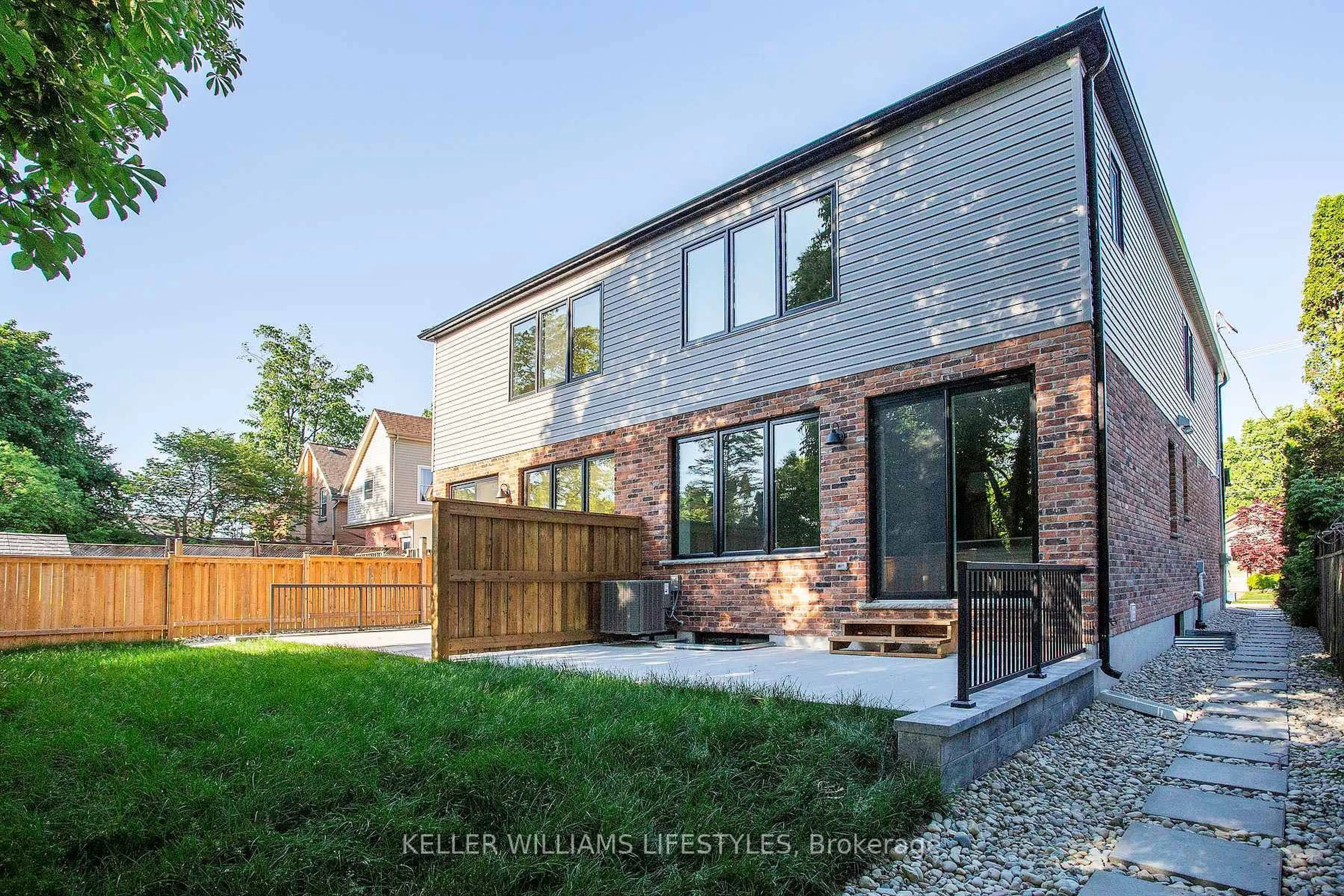 Home with brick exterior material, street for 121 Cathcart St, London South Ontario N6C 3M2