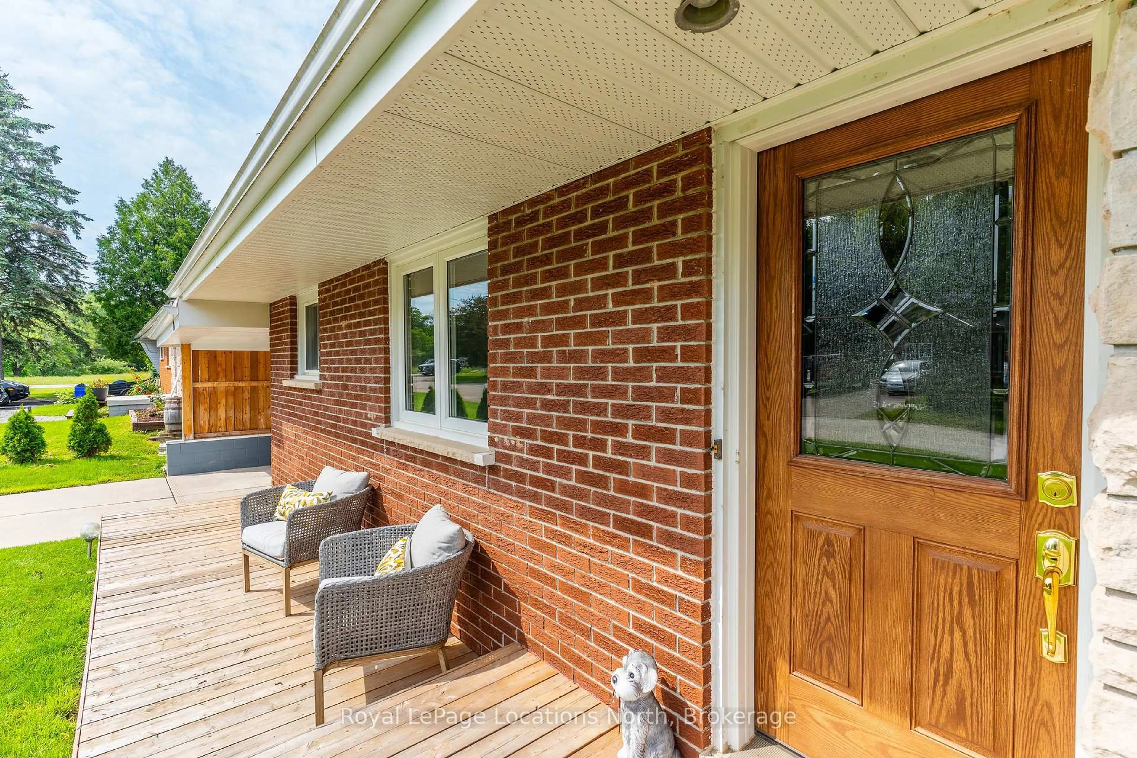 Home with brick exterior material, street for 76 McKibbon Dr, Meaford Ontario N4L 1C6