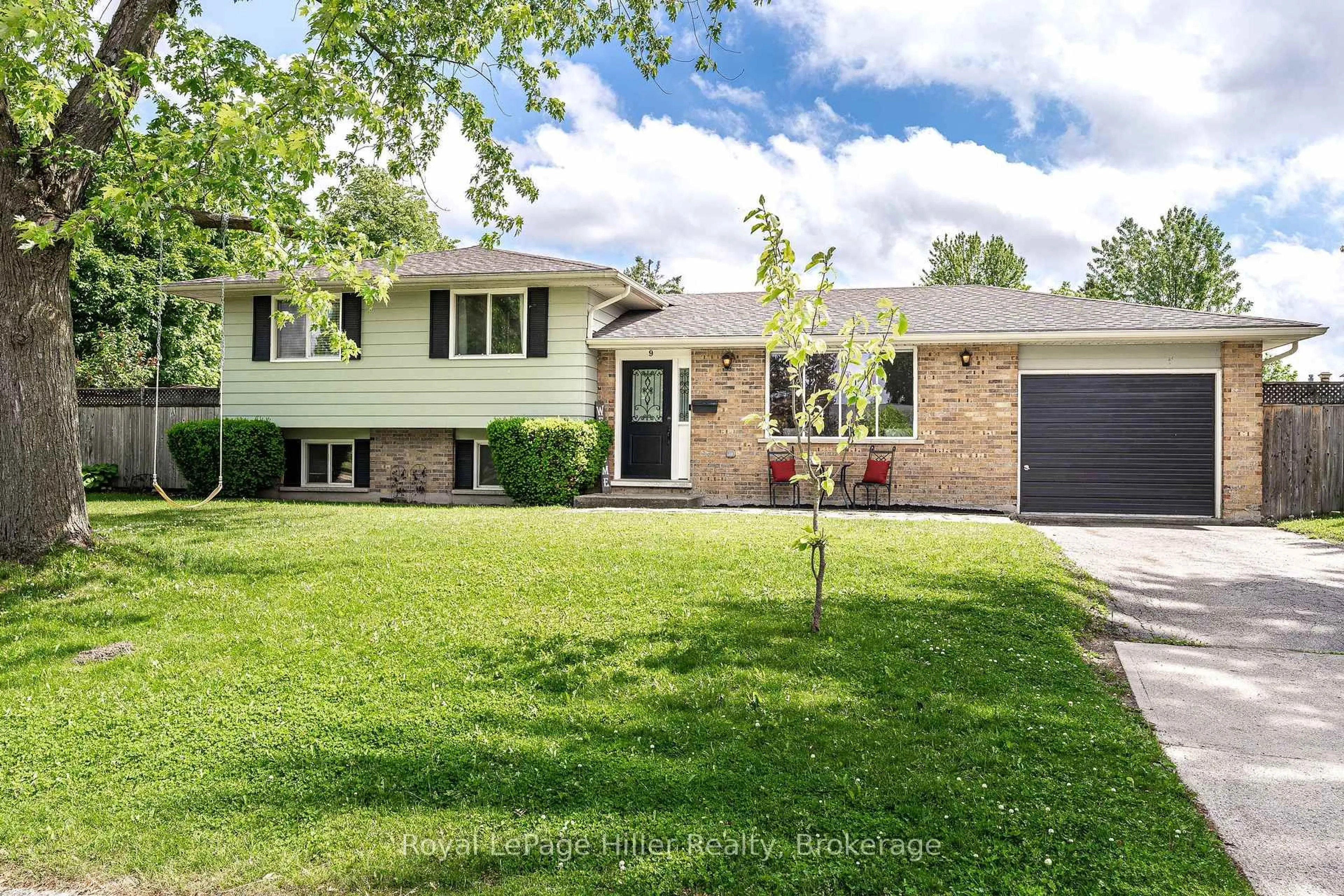 Home with brick exterior material, street for 9 Simpson Crt, Stratford Ontario N5A 6Y3