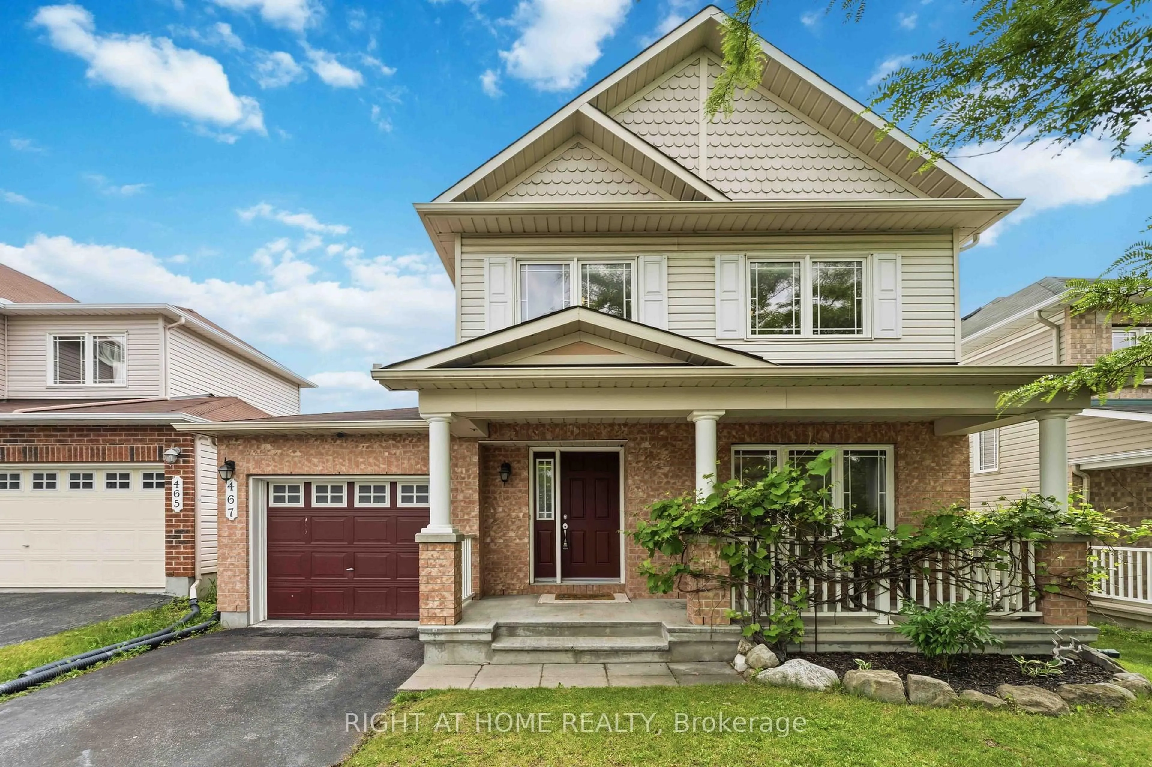 Home with brick exterior material, street for 467 Paul Metivier Dr, Ottawa Ontario K2J 0A9