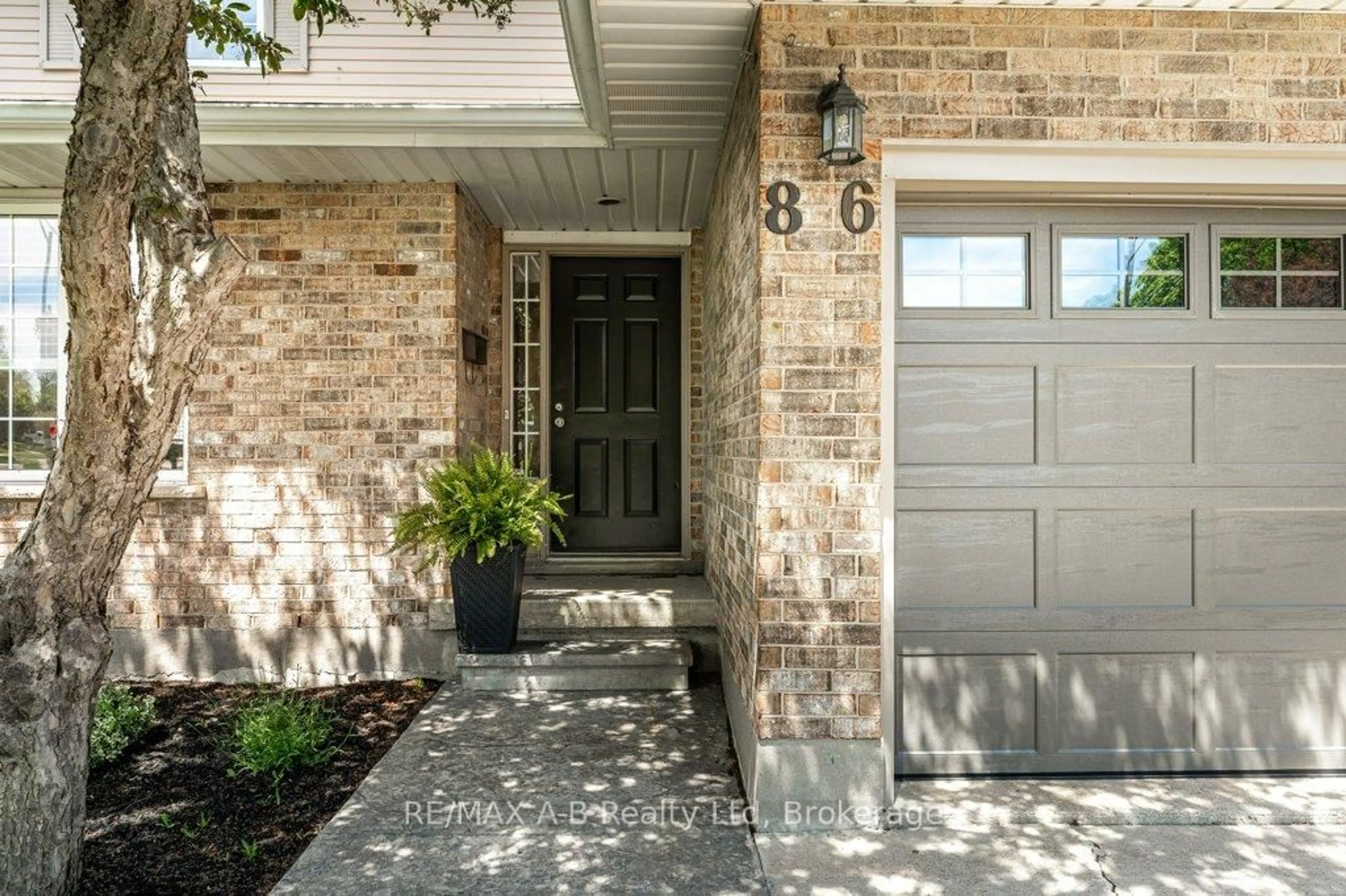 Home with brick exterior material, street for 86 Freeland Dr, Stratford Ontario N4Z 1H1