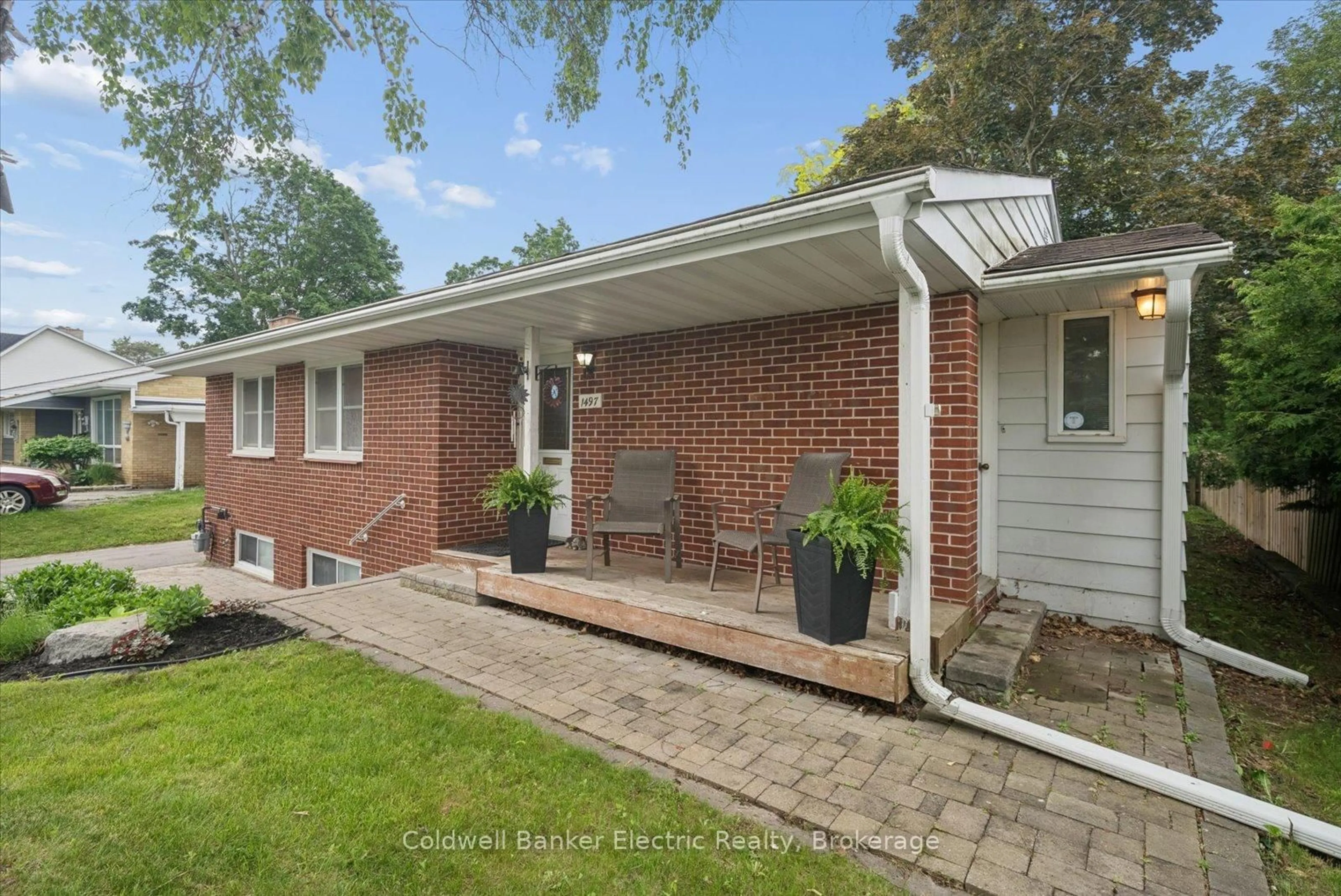 Home with brick exterior material, street for 1497 Mayfair Ave, Peterborough Ontario K9J 6T3