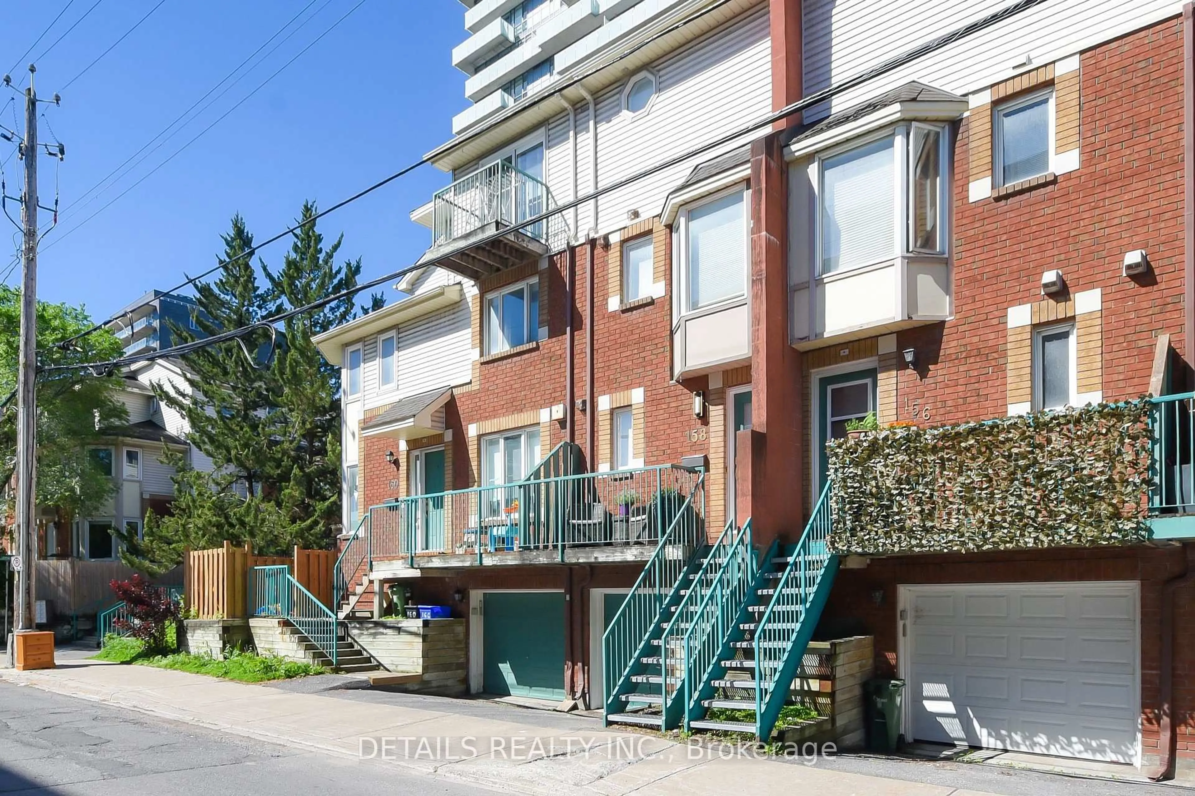 Balcony in the apartment, street for 158 Forward Ave, Ottawa Ontario K1Y 1K9