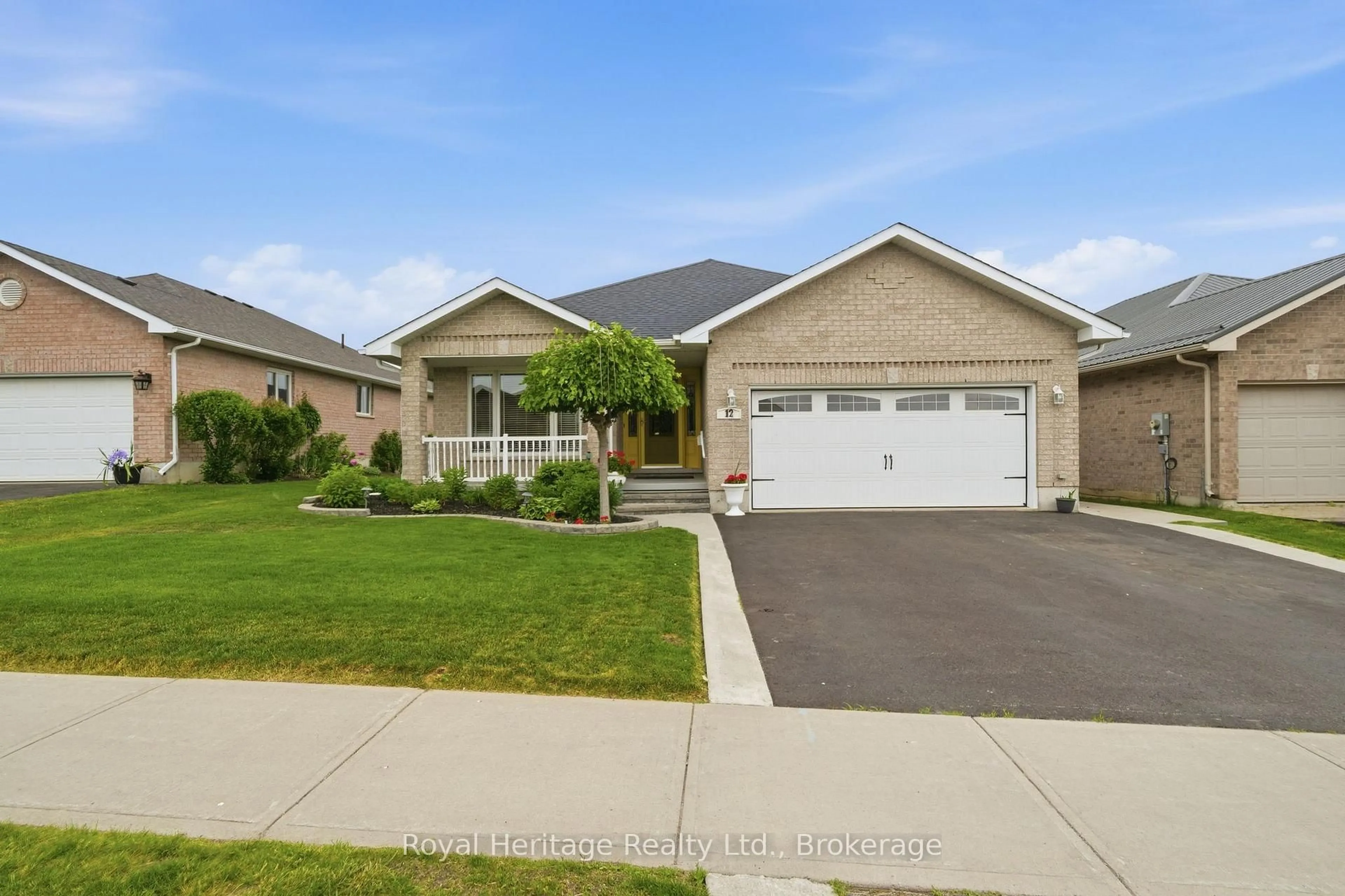 Home with vinyl exterior material, street for 12 Kipling Dr, Belleville Ontario K8N 0C9