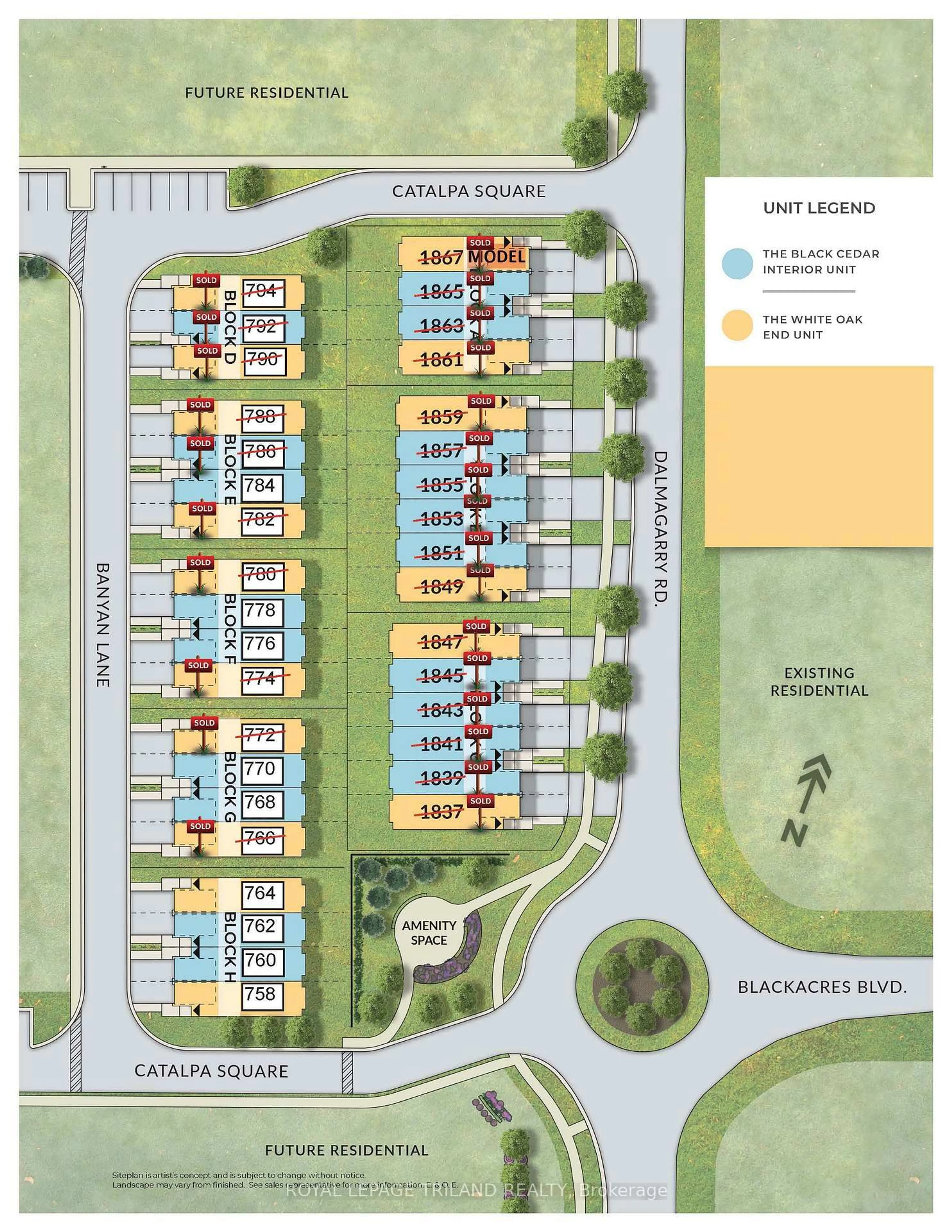 Floor plan for 770 Banyan Lane, London North Ontario N6G 0A6