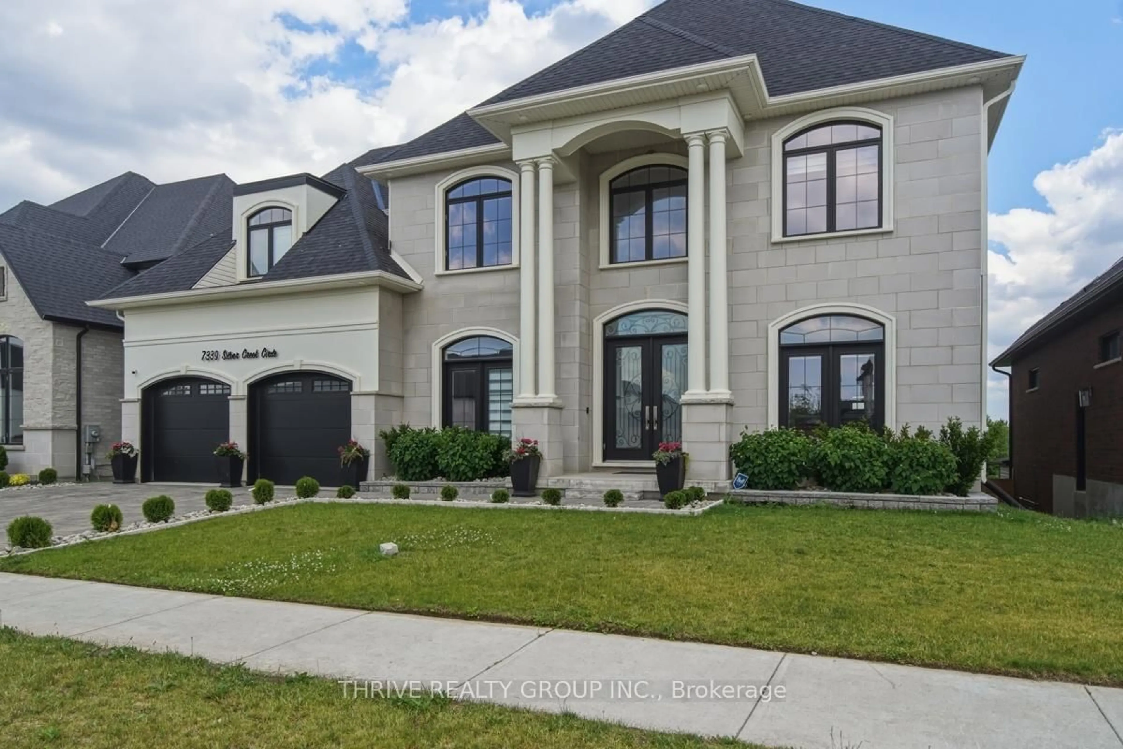 Home with brick exterior material, street for 7339 Silver Creek Circ, London South Ontario N6P 0G8