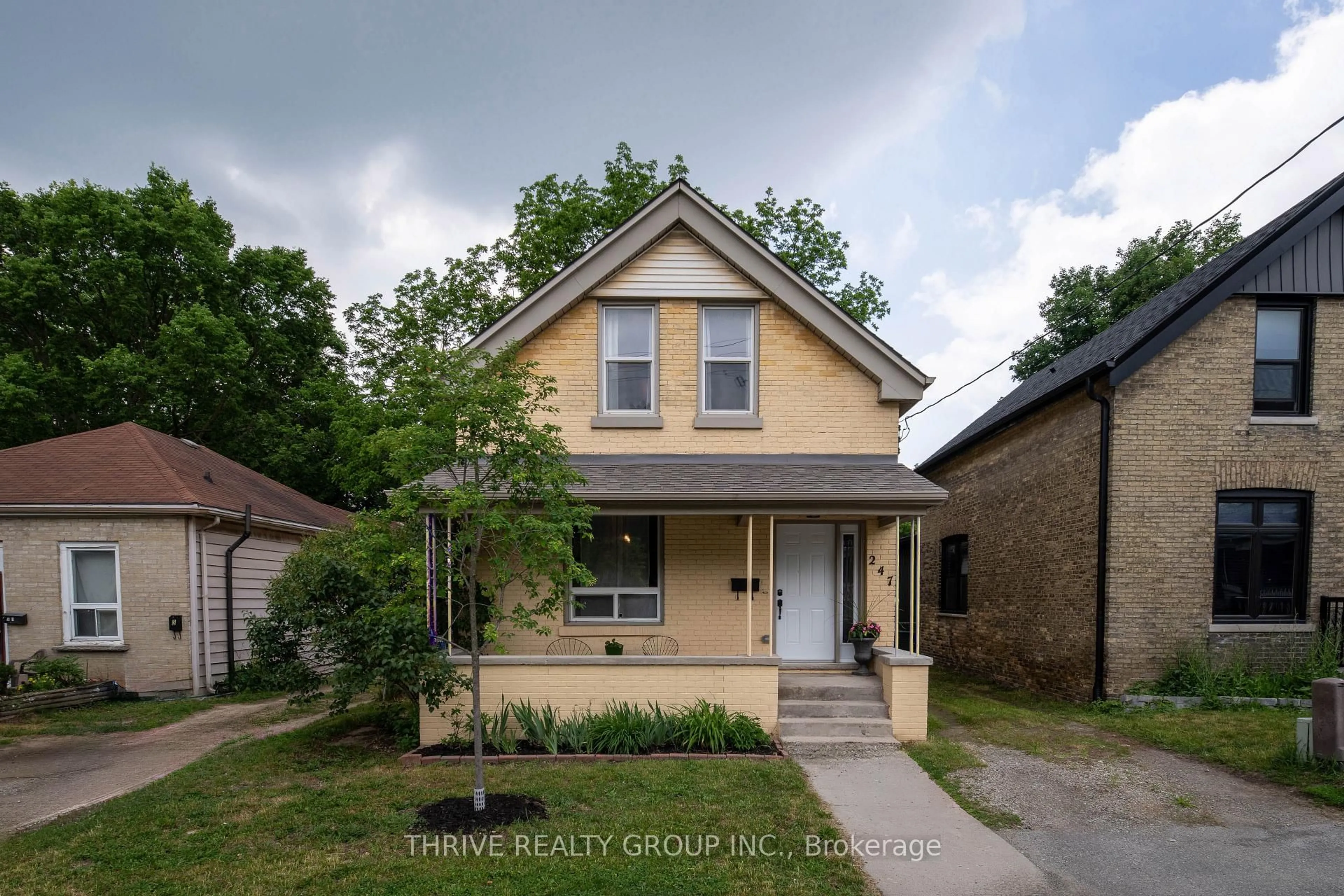 Home with brick exterior material, street for 247 Egerton St, London East Ontario N5Z 2G9
