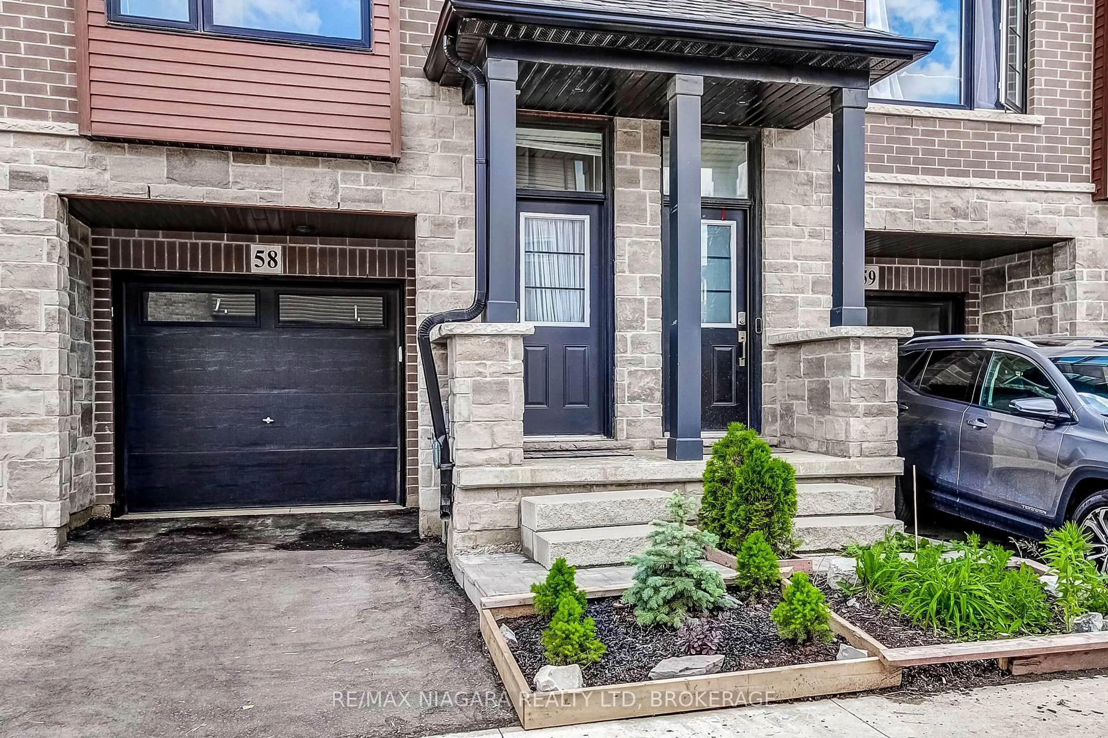 Home with brick exterior material, street for 461 Blackburn Dr #58, Brantford Ontario N3T 6S8