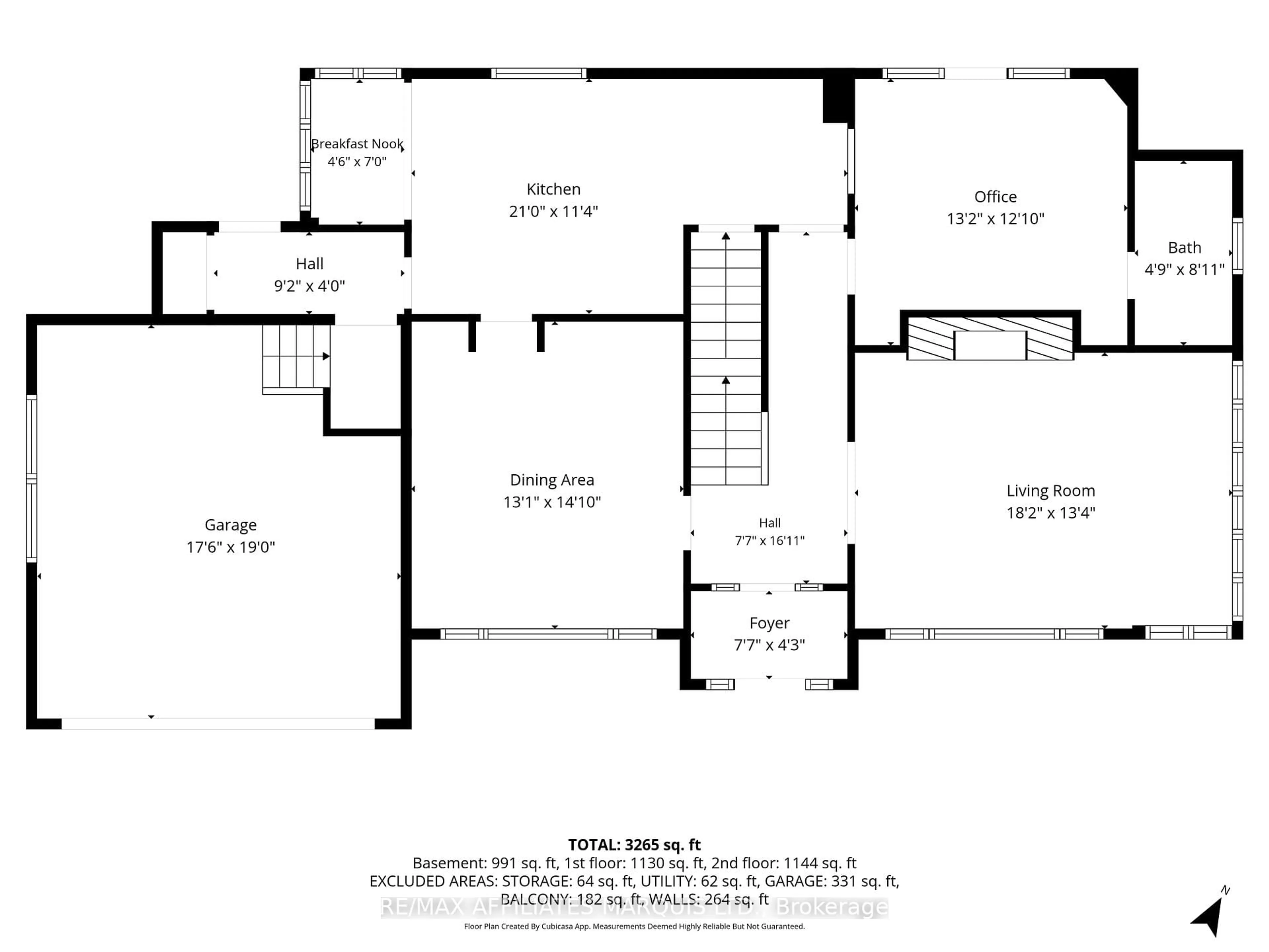 Floor plan for 1702 Montreal Rd, Cornwall Ontario K6H 1G1