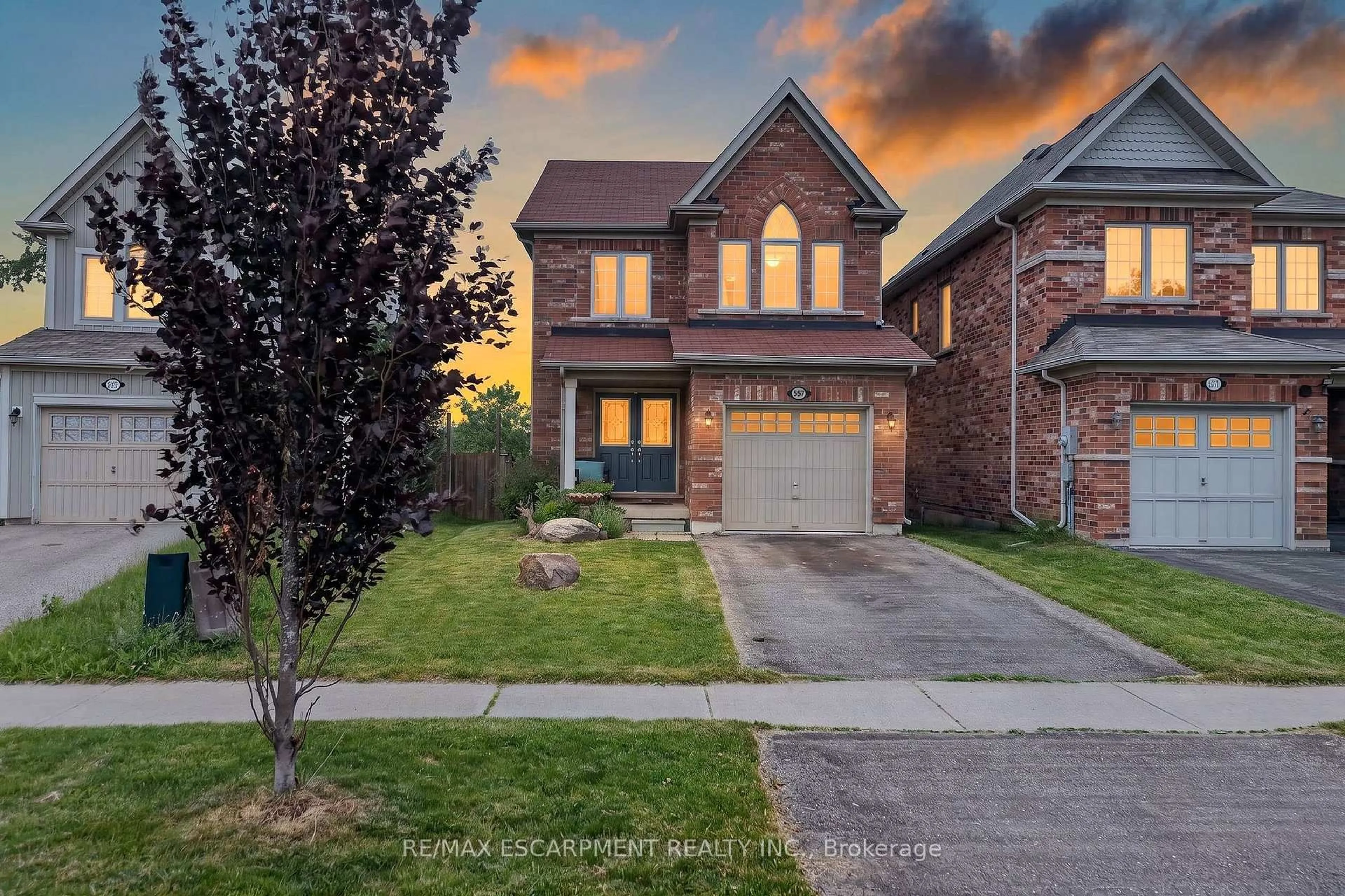 Home with brick exterior material, street for 557 Baldwin Cres, Woodstock Ontario N4S 7W2