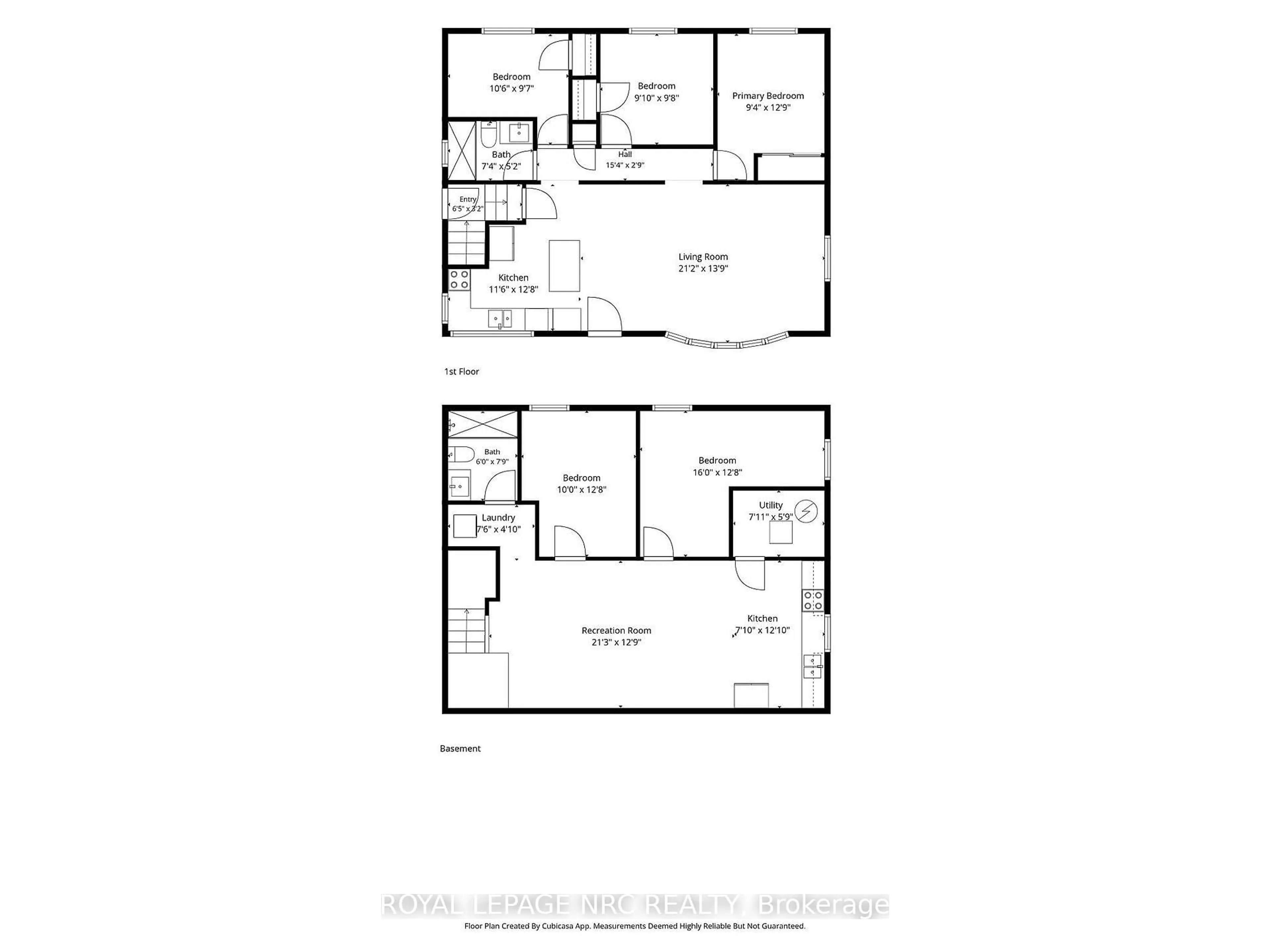 Floor plan for 959 Mohawk Rd, Hamilton Ontario L8T 2R9