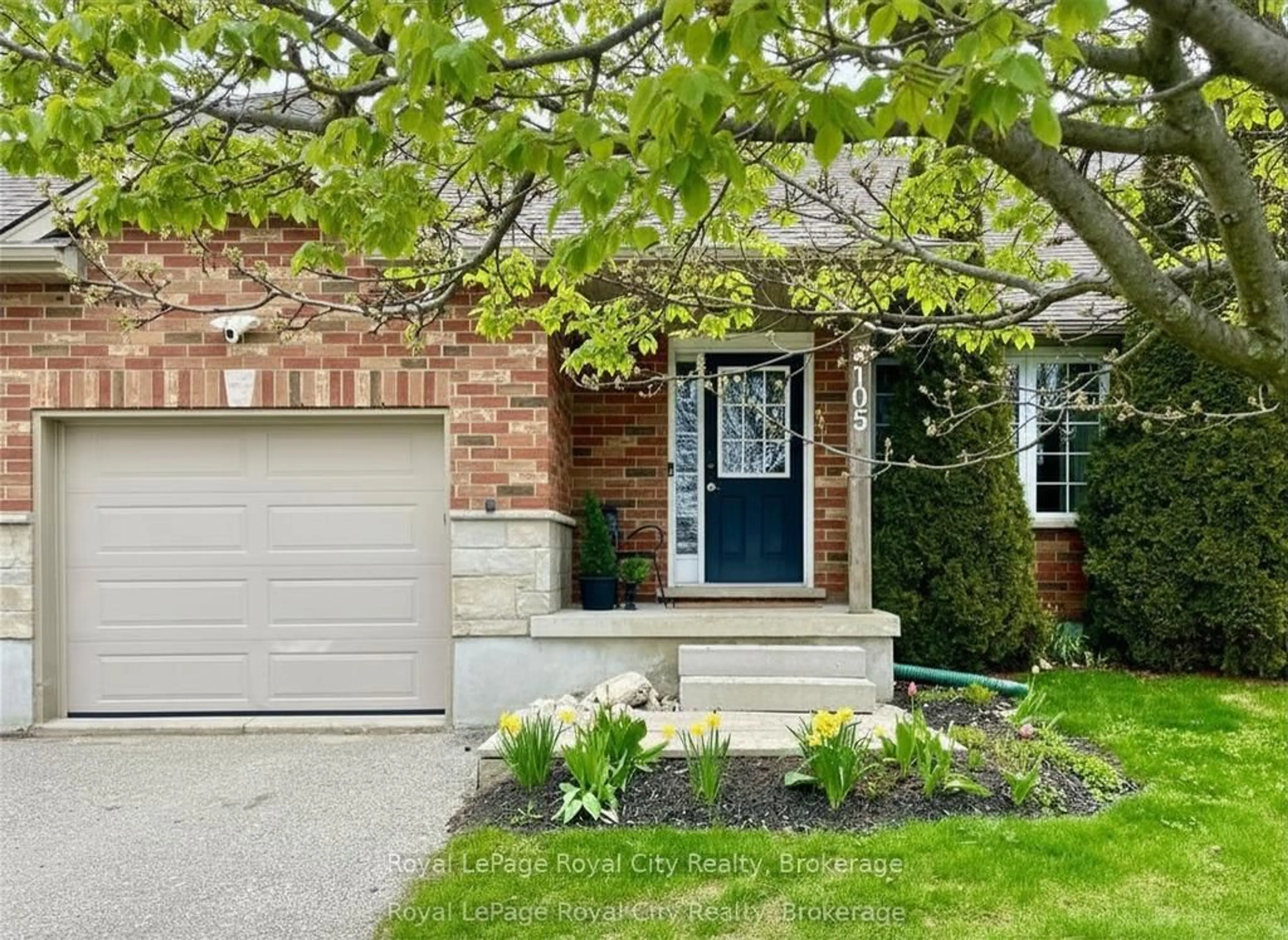 Home with brick exterior material, street for 105 Spencer Dr, Centre Wellington Ontario N0B 1S0