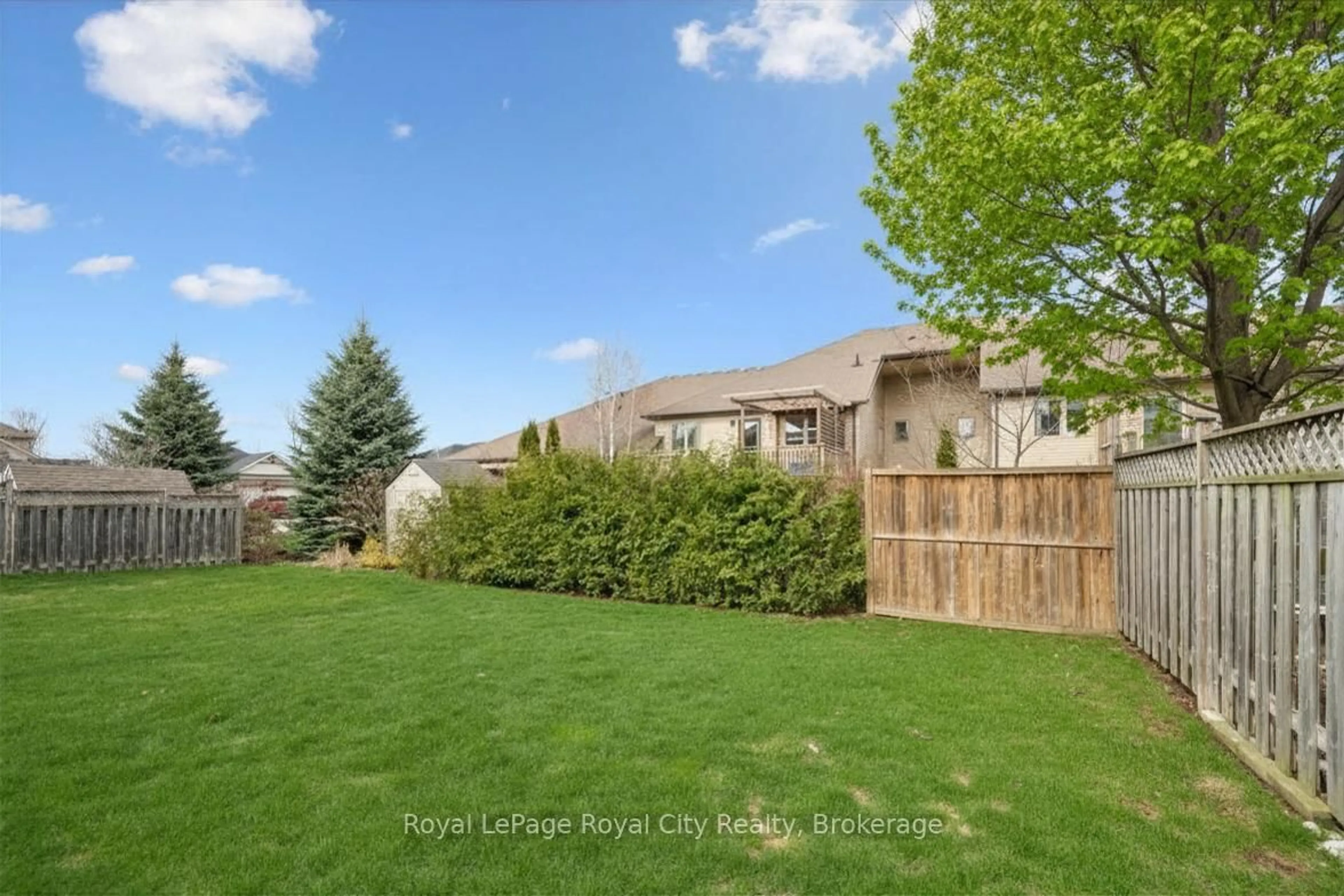 A pic from outside/outdoor area/front of a property/back of a property/a pic from drone, mountain view for 105 Spencer Dr, Centre Wellington Ontario N0B 1S0