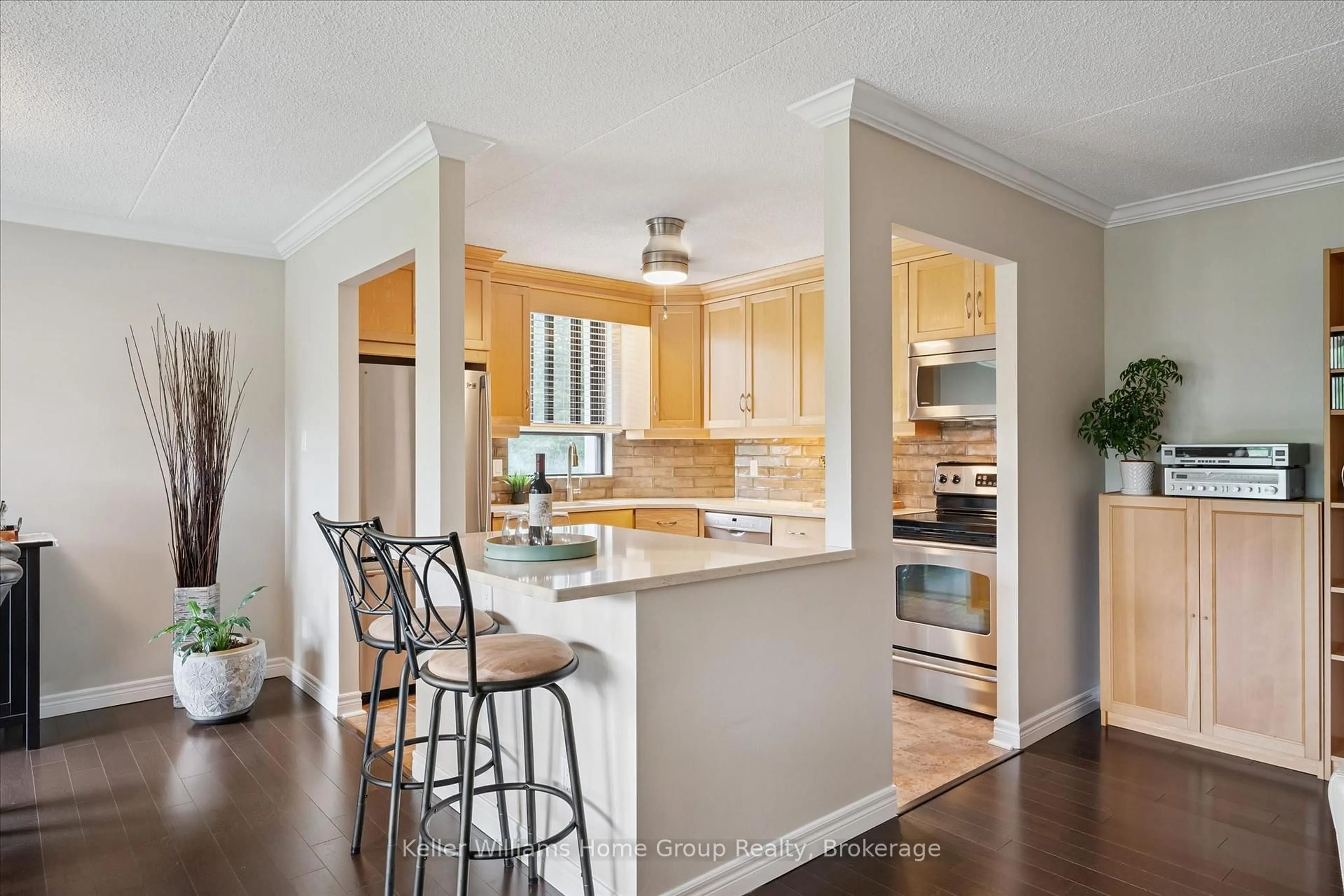 Open concept kitchen, unknown for 22 Marilyn Dr #408, Guelph Ontario N1H 7T1