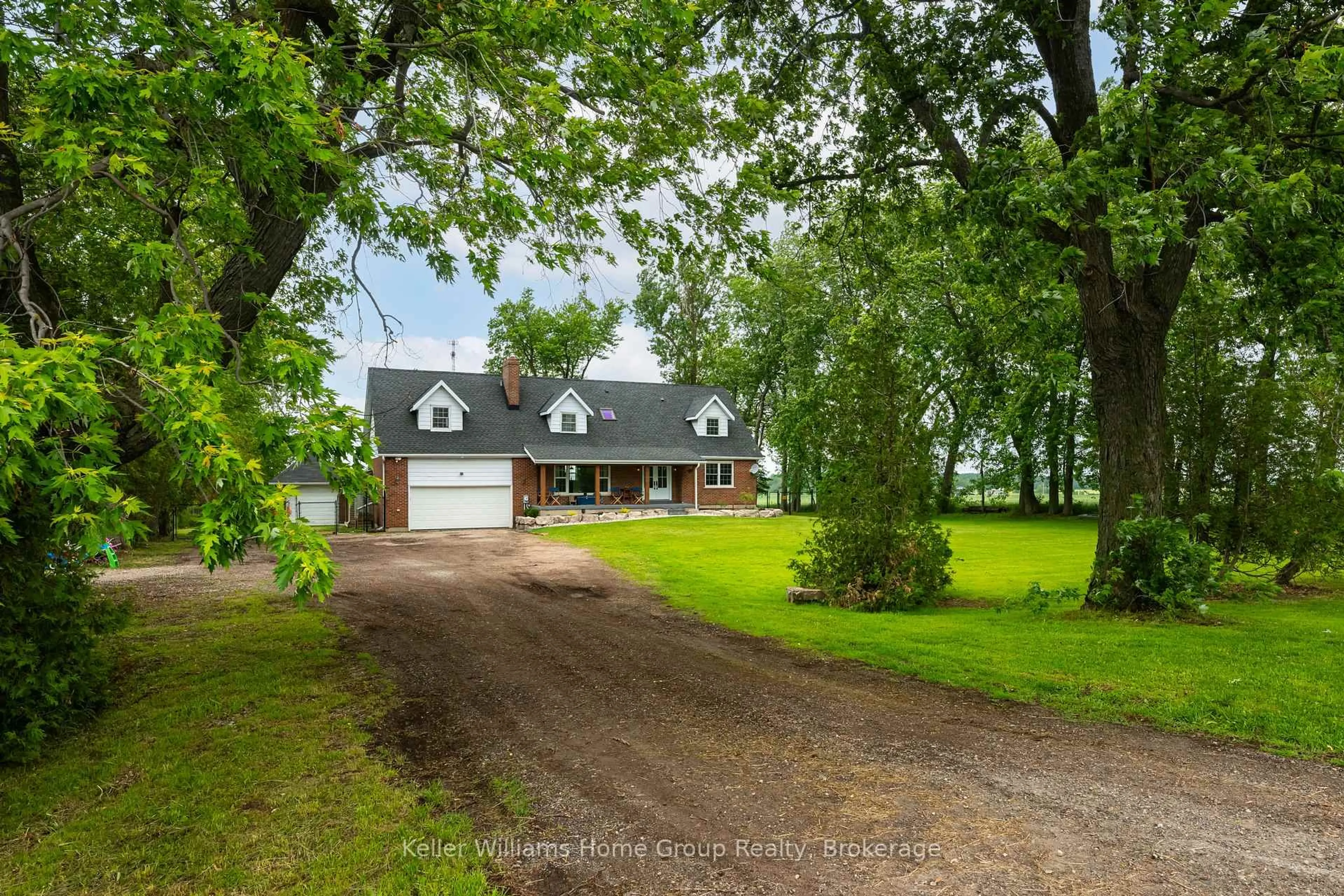 A pic from outside/outdoor area/front of a property/back of a property/a pic from drone, street for 7866 Sideroad 18 Rd, Mapleton Ontario N0G 1A0