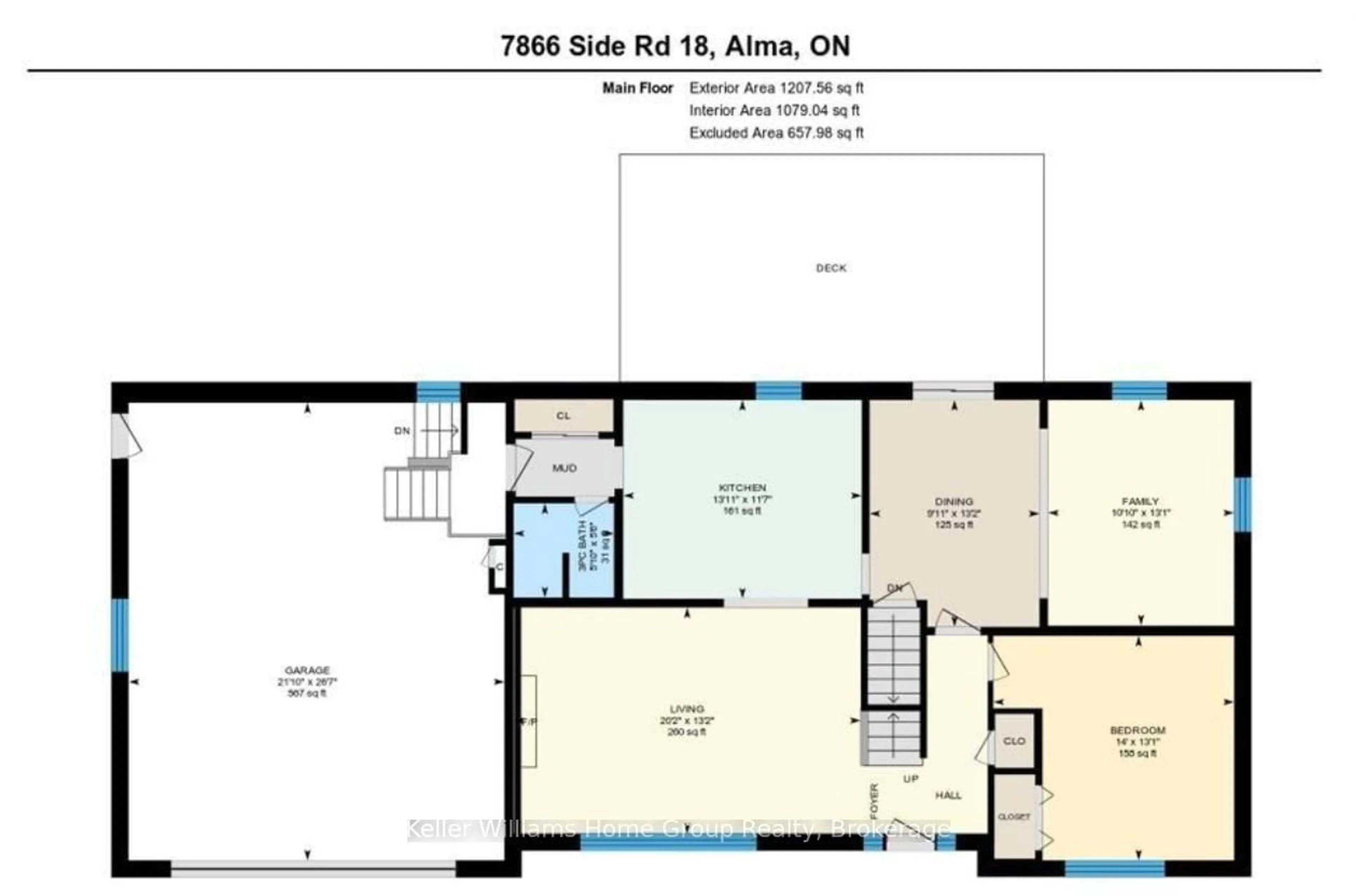 Floor plan for 7866 Sideroad 18 Rd, Mapleton Ontario N0G 1A0