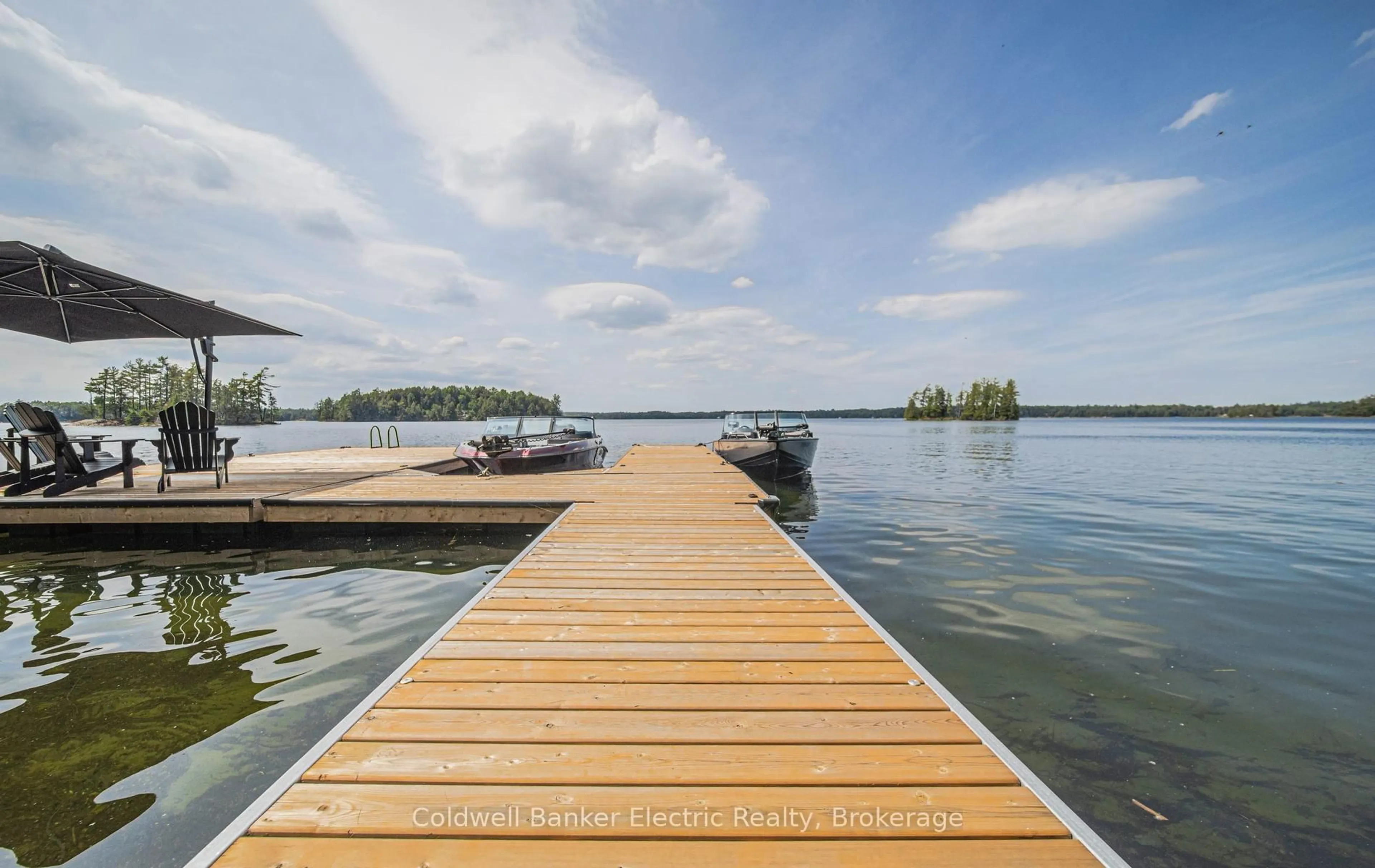 Patio, water/lake/river/ocean view for 555 Fire Route 50, North Kawartha Ontario K0L 1A0
