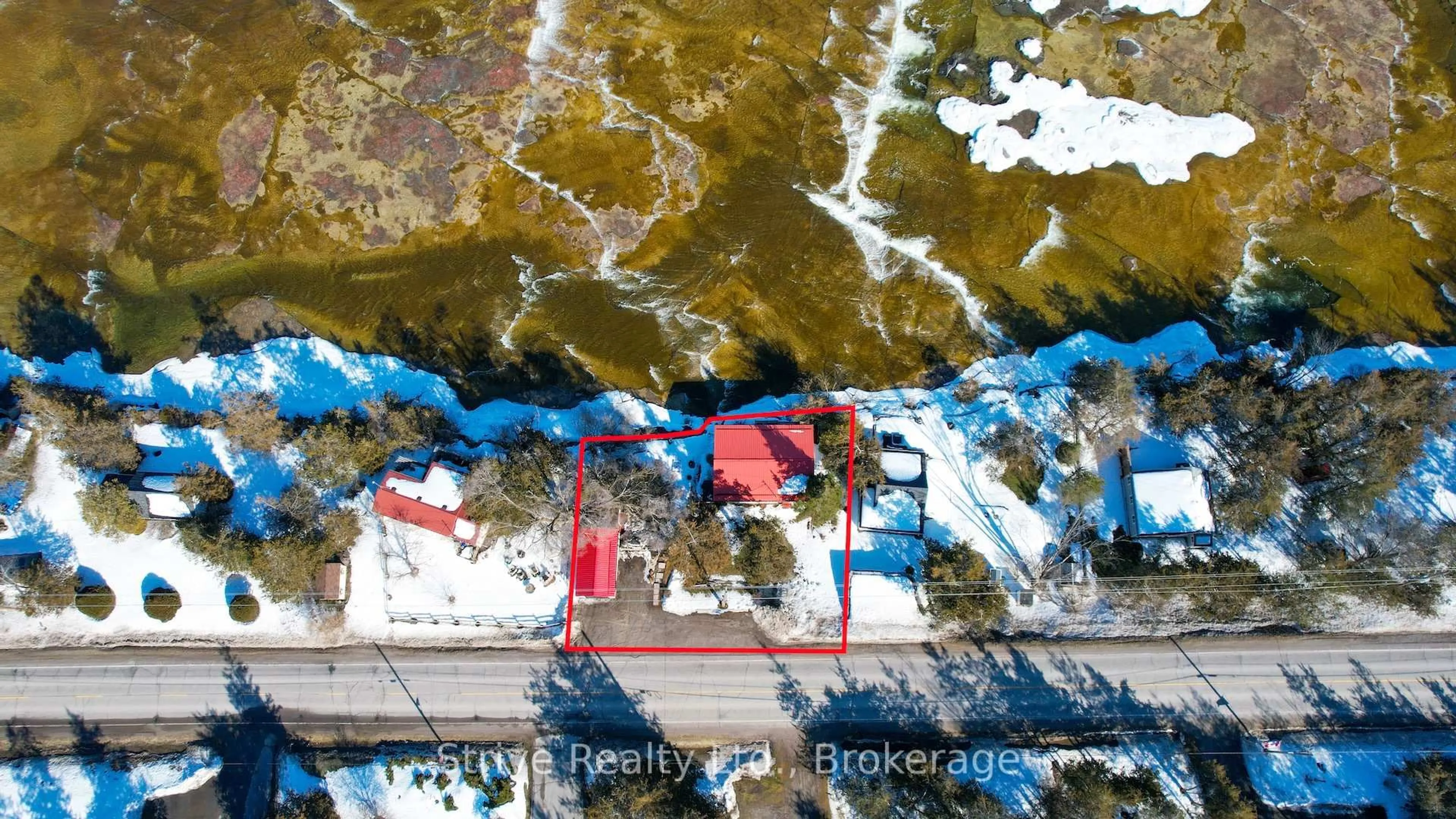 A pic from outside/outdoor area/front of a property/back of a property/a pic from drone, street for 6613 County Rd 50 Rd, Trent Hills Ontario K0L 1L0