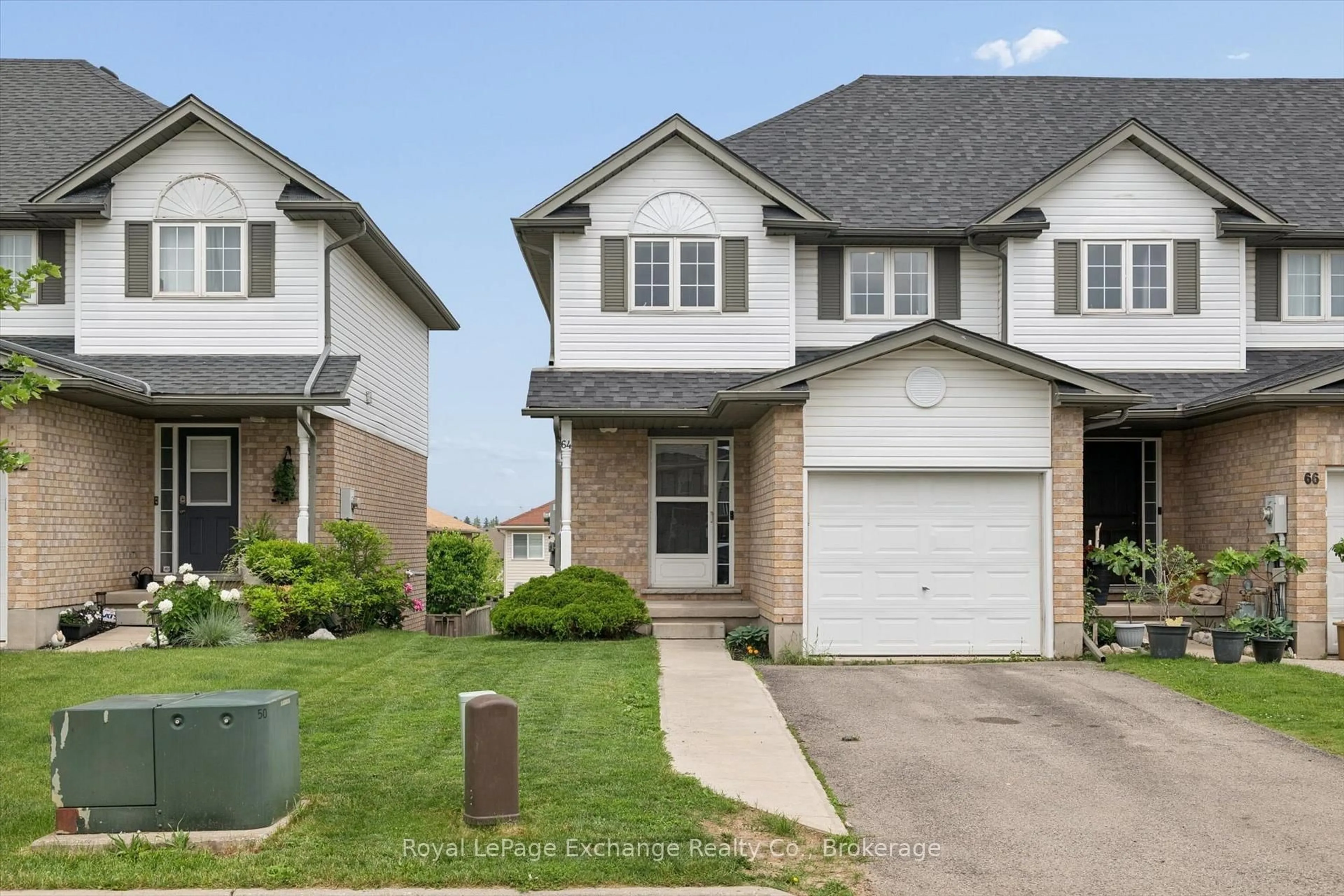 Home with brick exterior material, street for 64 Hasler Cres, Guelph Ontario N1L 0A3