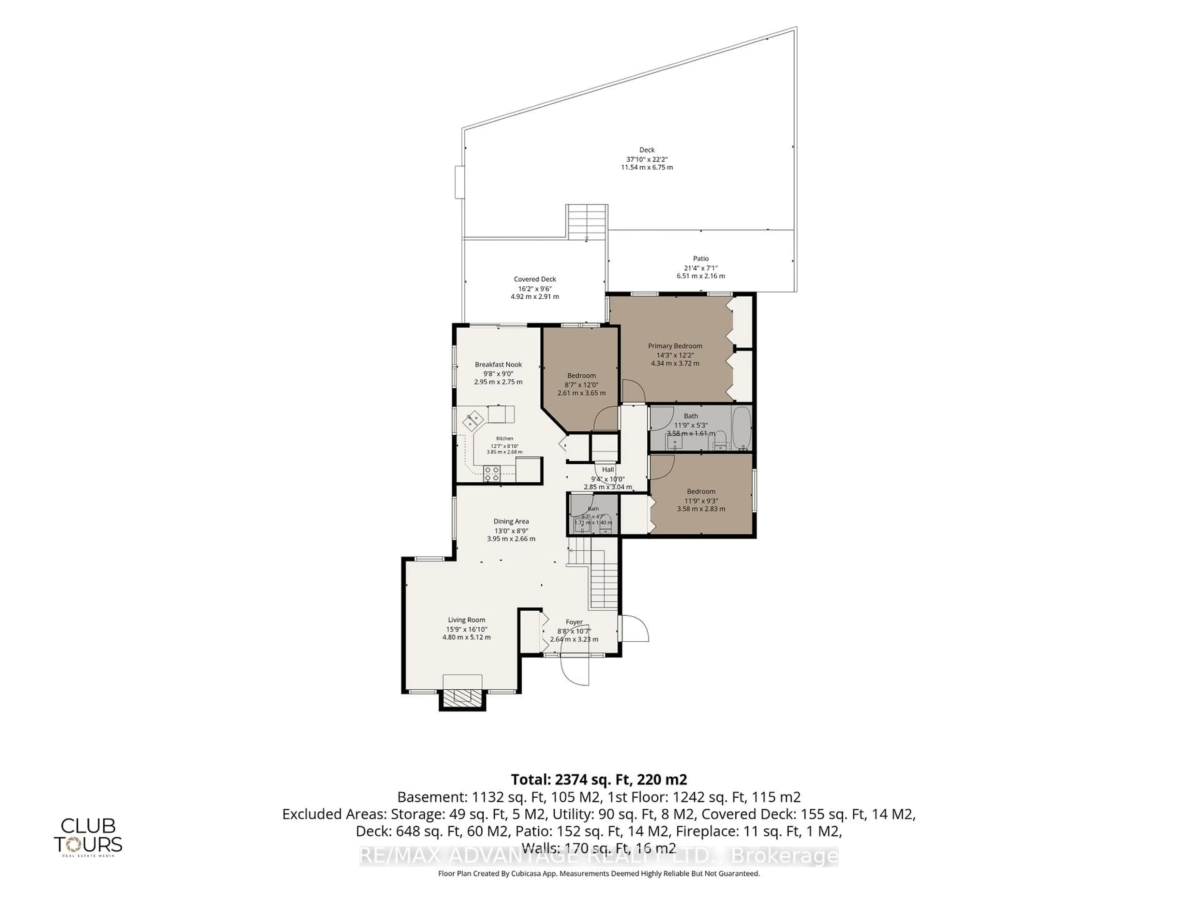 Floor plan for 535 Thornwood Dr, London North Ontario N6H 5S4
