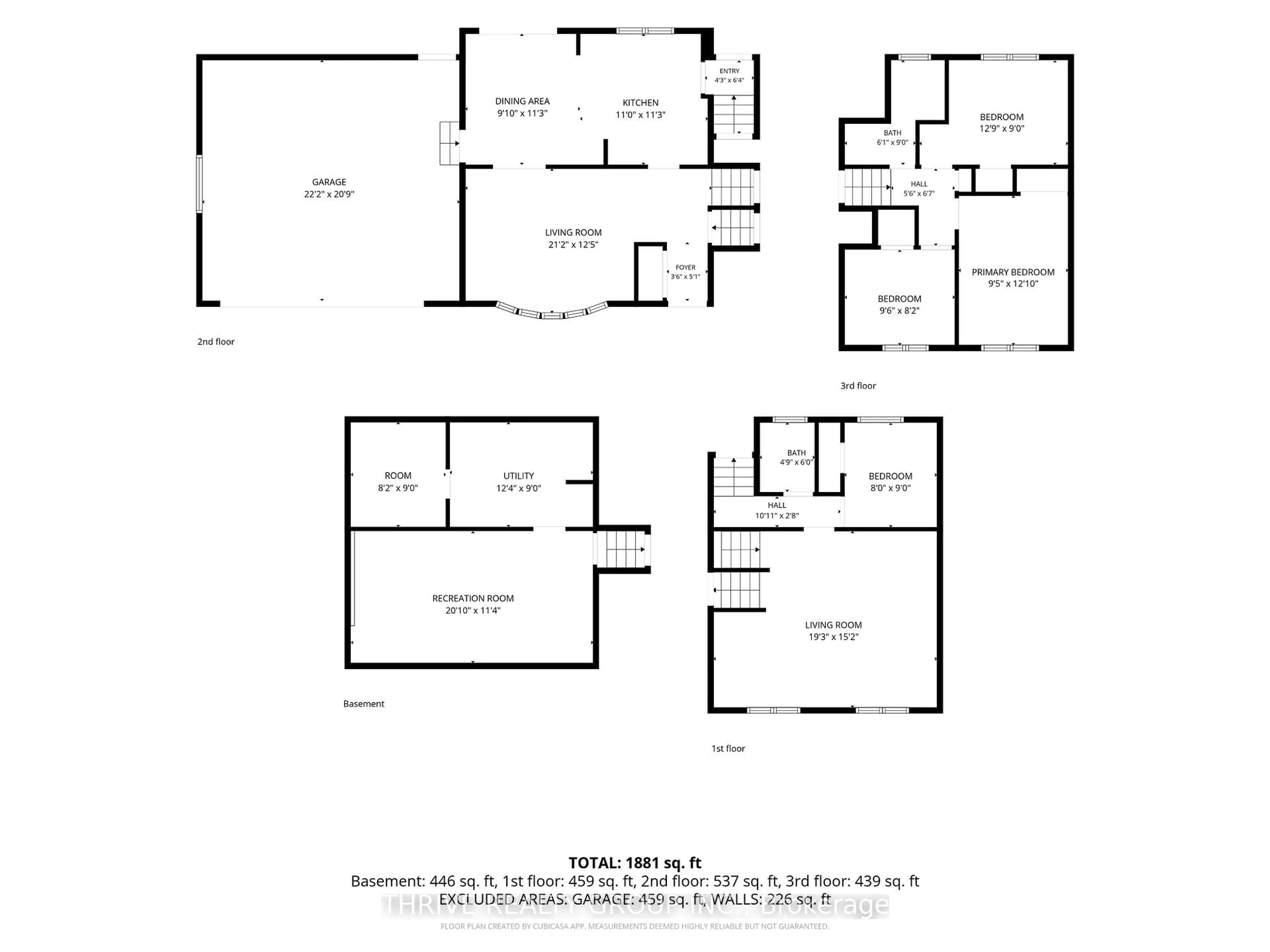 Floor plan for 720 Grenfell Dr, London North Ontario N5X 2C5