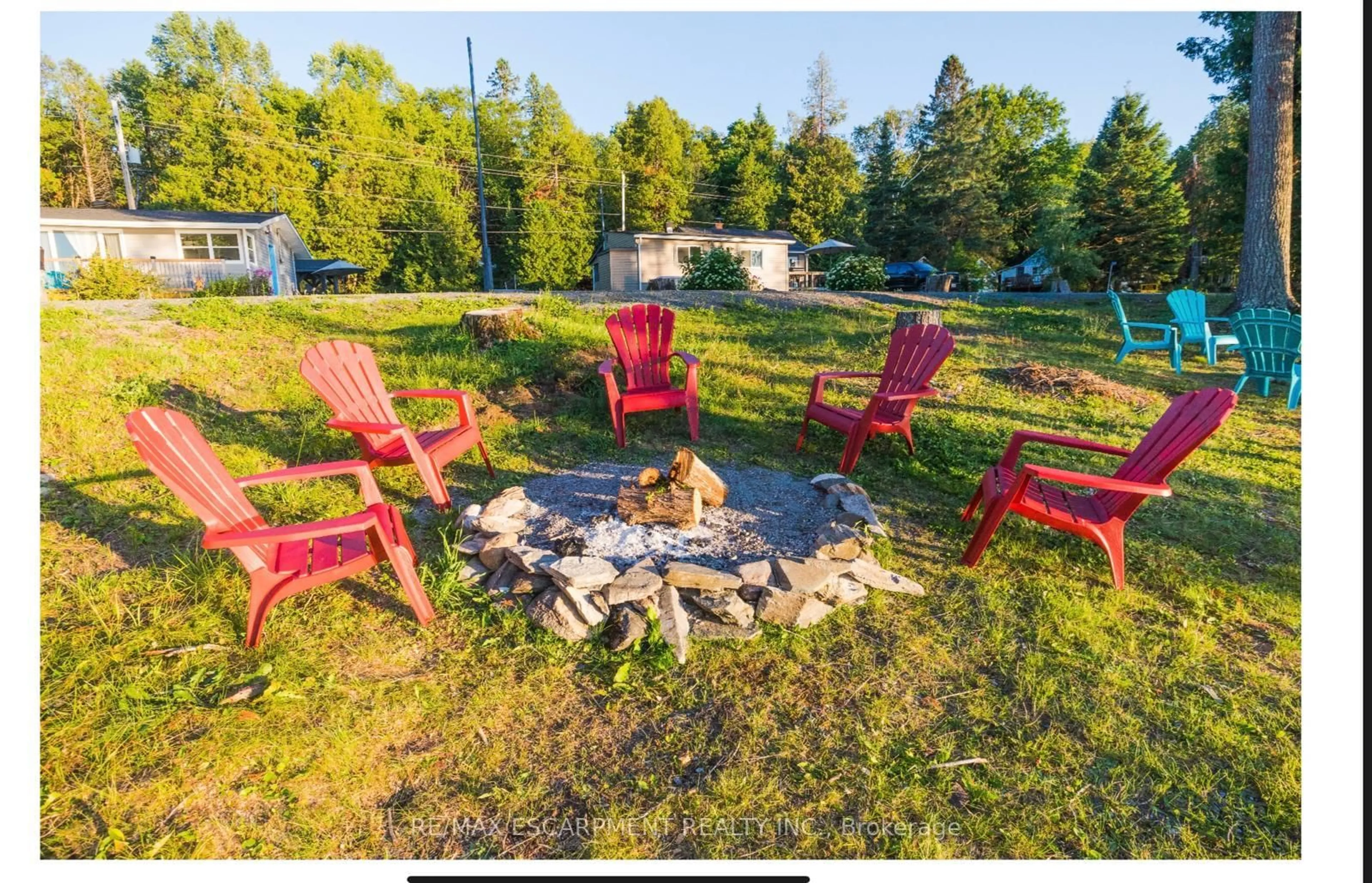 Patio, mountain view for 372 Gunter Lake Rd, Hastings Ontario K0L 1W0