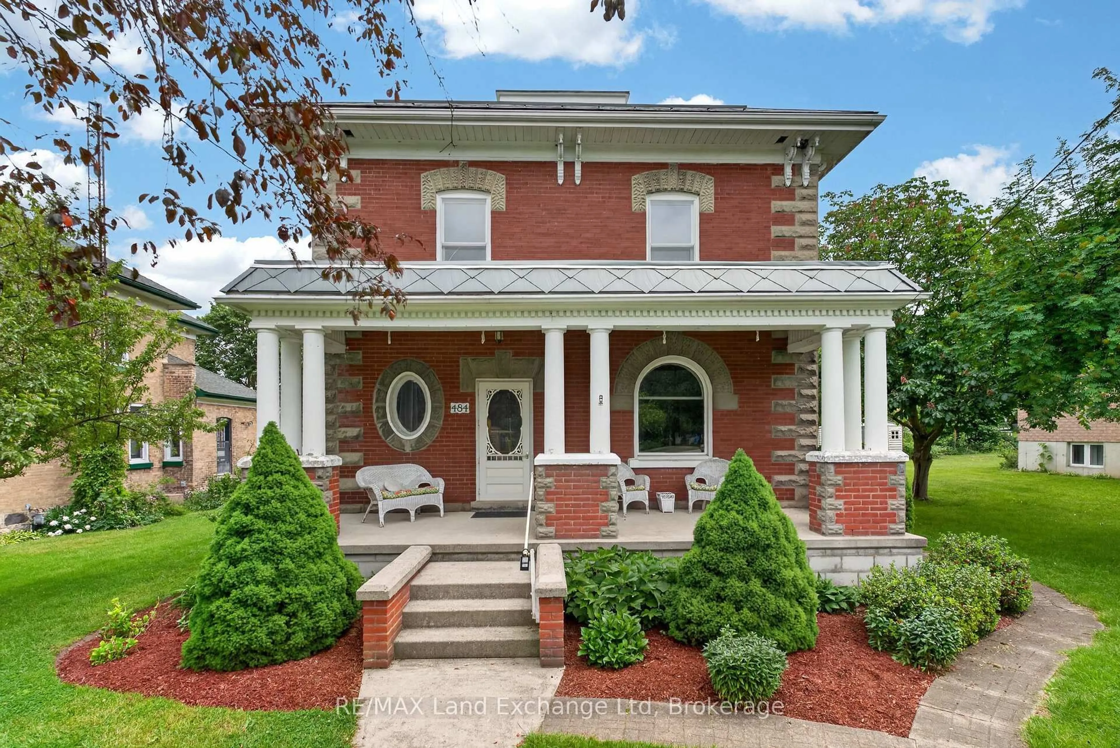 Home with brick exterior material, street for 484 Queen St, North Huron Ontario N0M 1H0