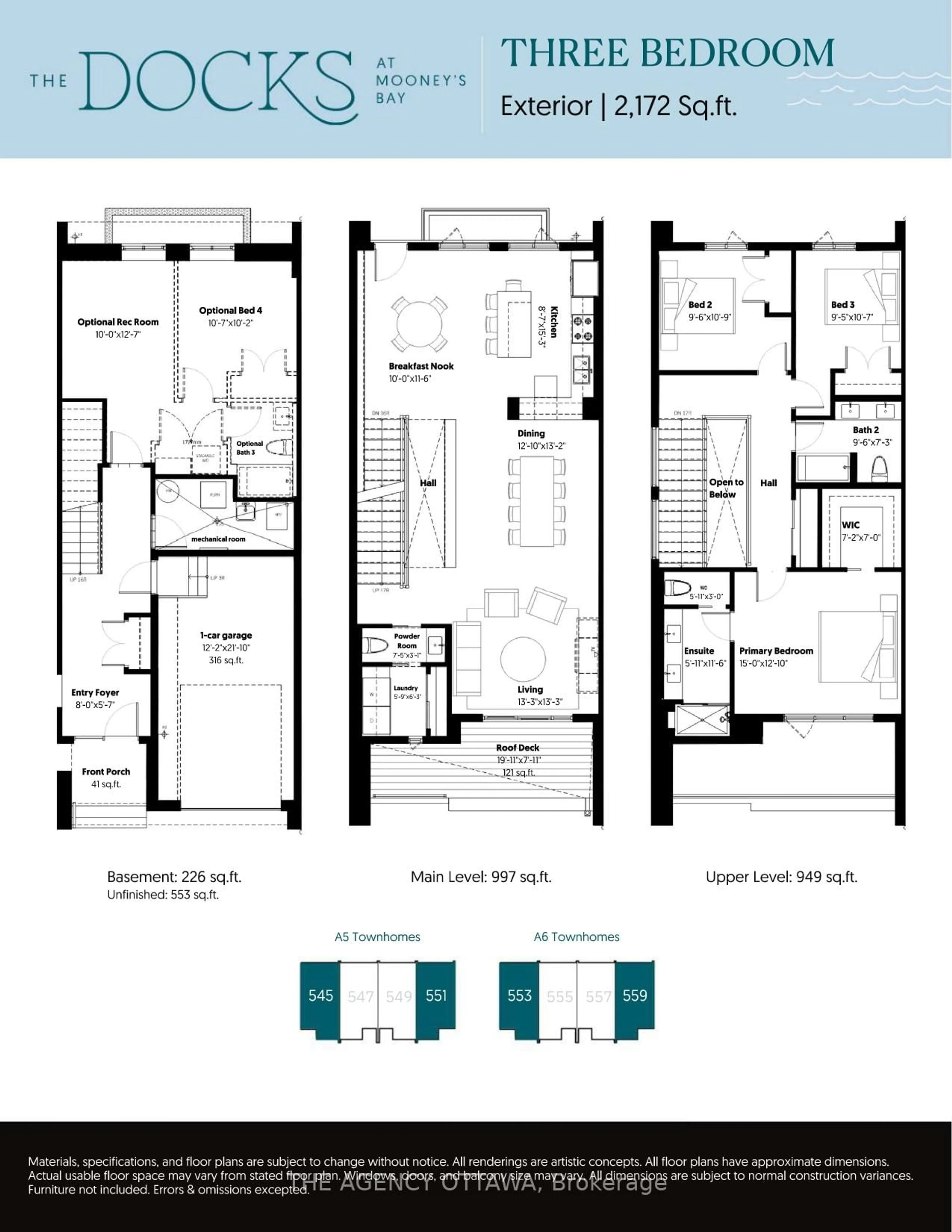 Floor plan for 551 Adventure Private, Ottawa Ontario K1V 9T2