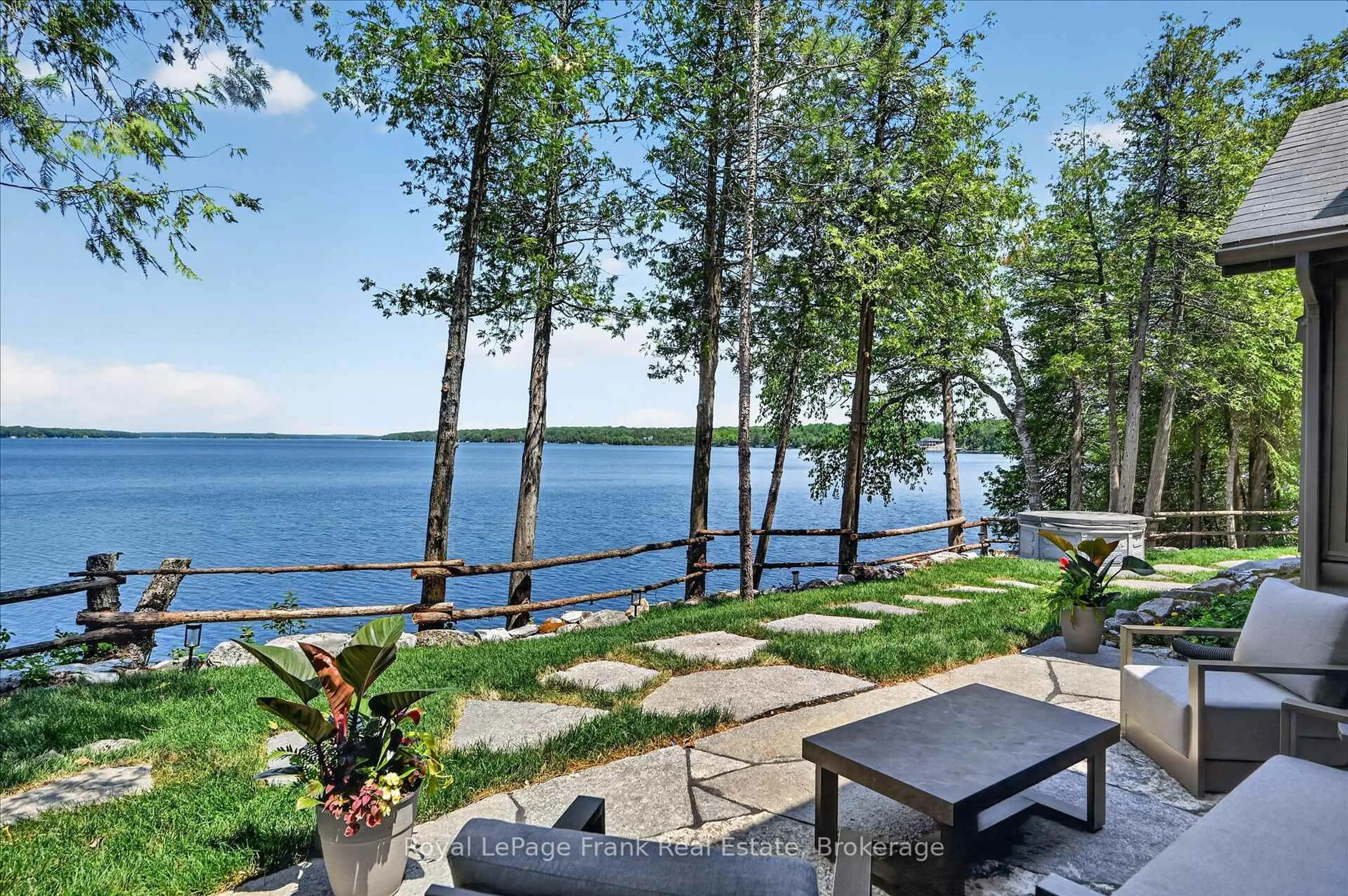 Patio, water/lake/river/ocean view for 1973 Fiddlers Lane, Douro-Dummer Ontario K0L 2H0