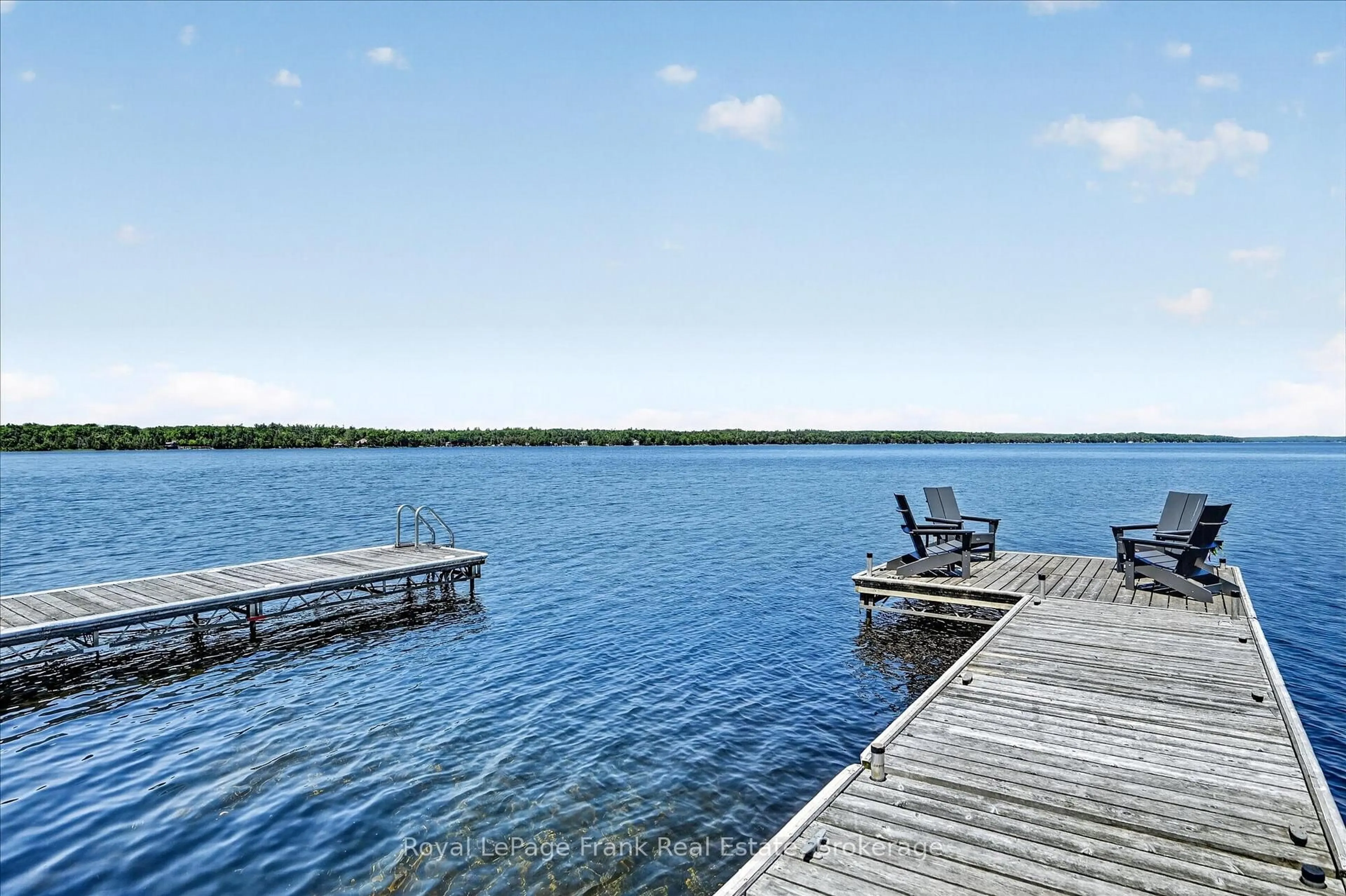 Patio, water/lake/river/ocean view for 1973 Fiddlers Lane, Douro-Dummer Ontario K0L 2H0