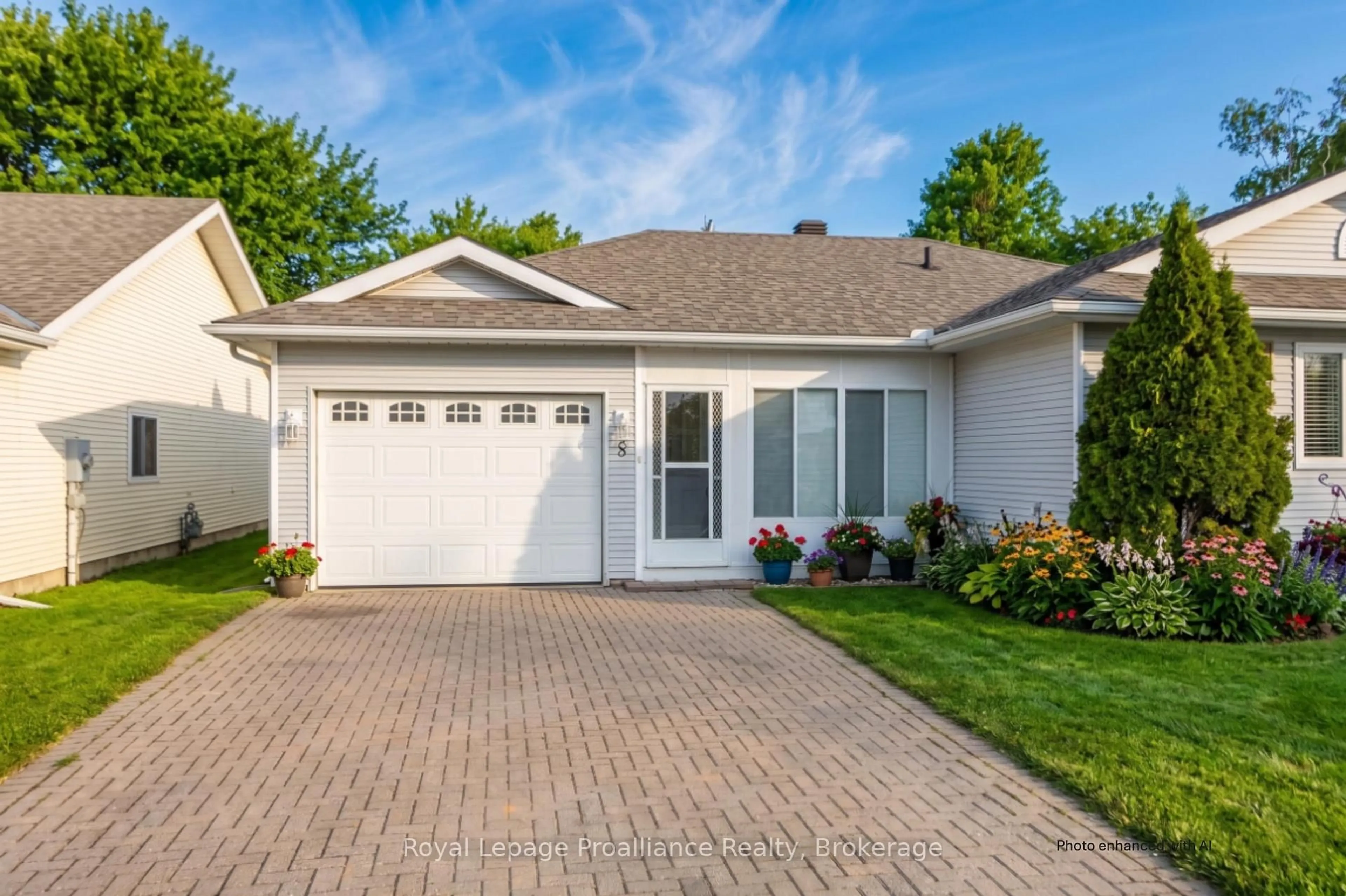 Home with vinyl exterior material, street for 5 Cretney Dr, Prince Edward County Ontario K0K 3L0