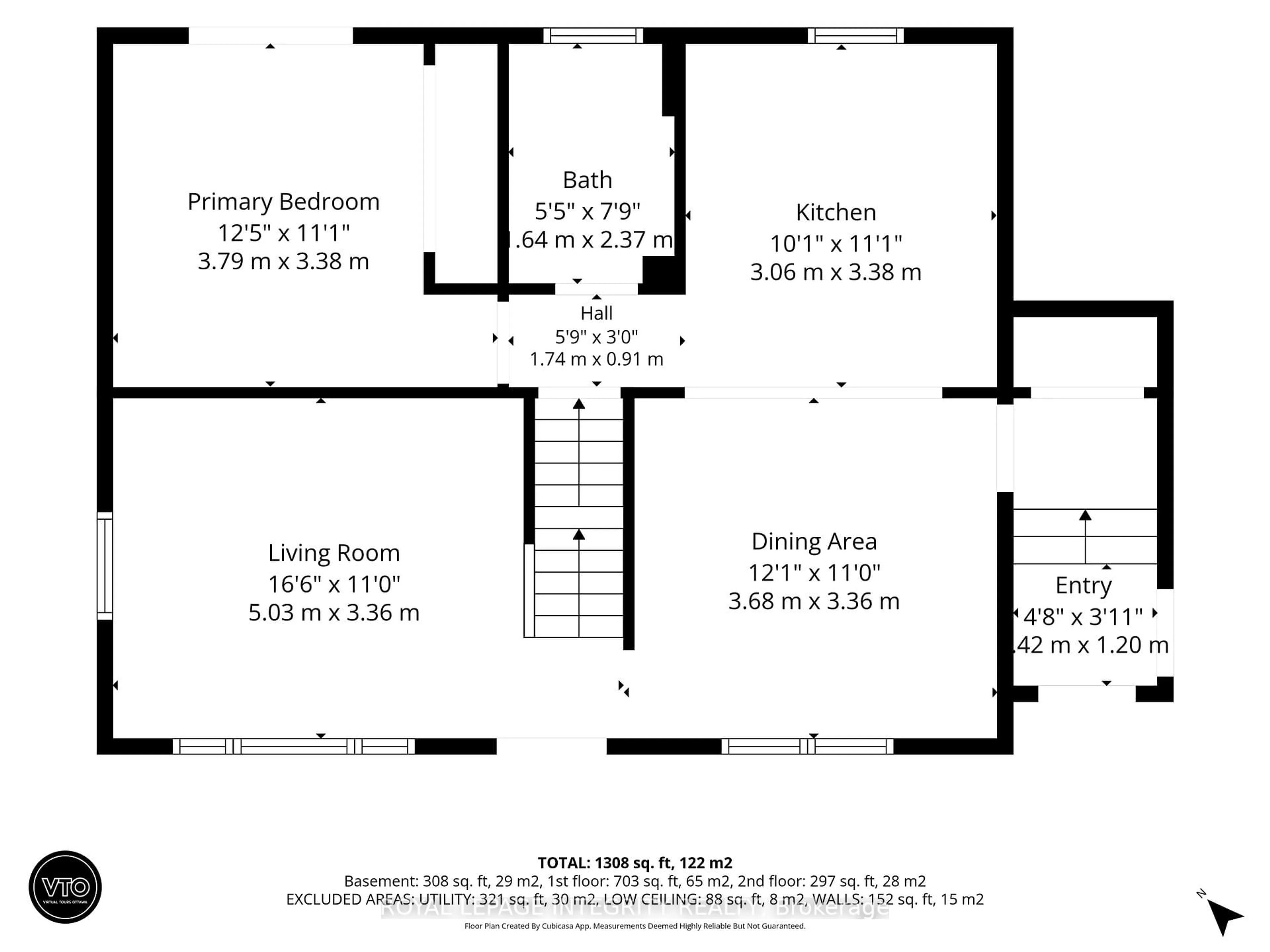 Floor plan for 165 Moore St, Arnprior Ontario K7S 1G3