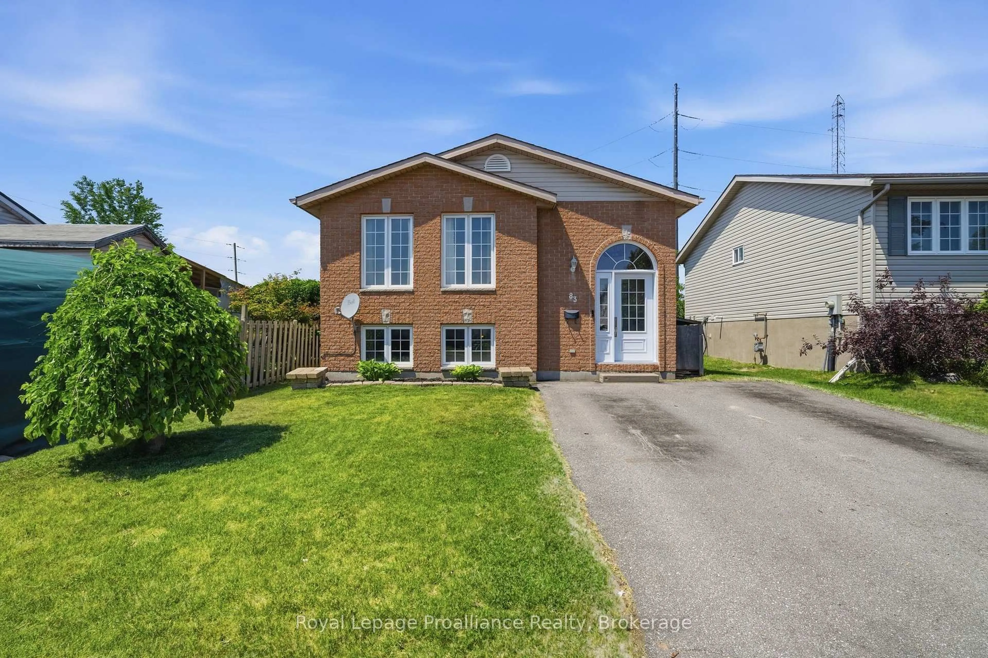 Home with brick exterior material, street for 83 Liddle Lane, Belleville Ontario K8N 5X1