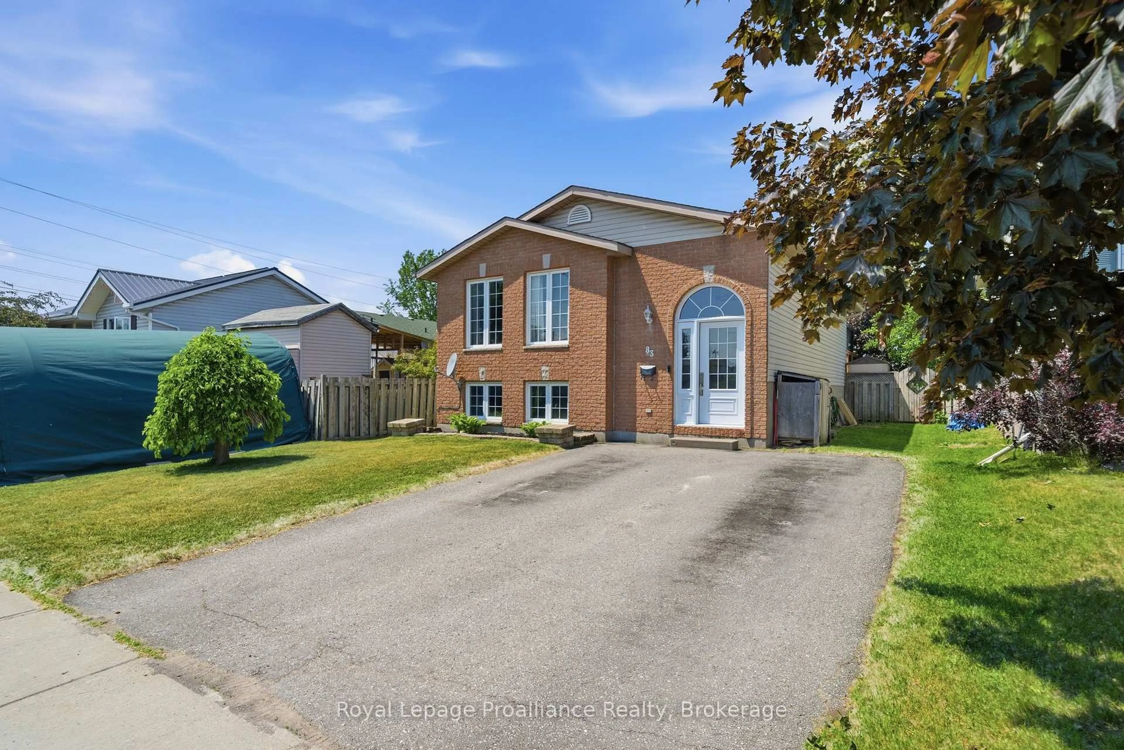 A pic from outside/outdoor area/front of a property/back of a property/a pic from drone, street for 83 Liddle Lane, Belleville Ontario K8N 5X1