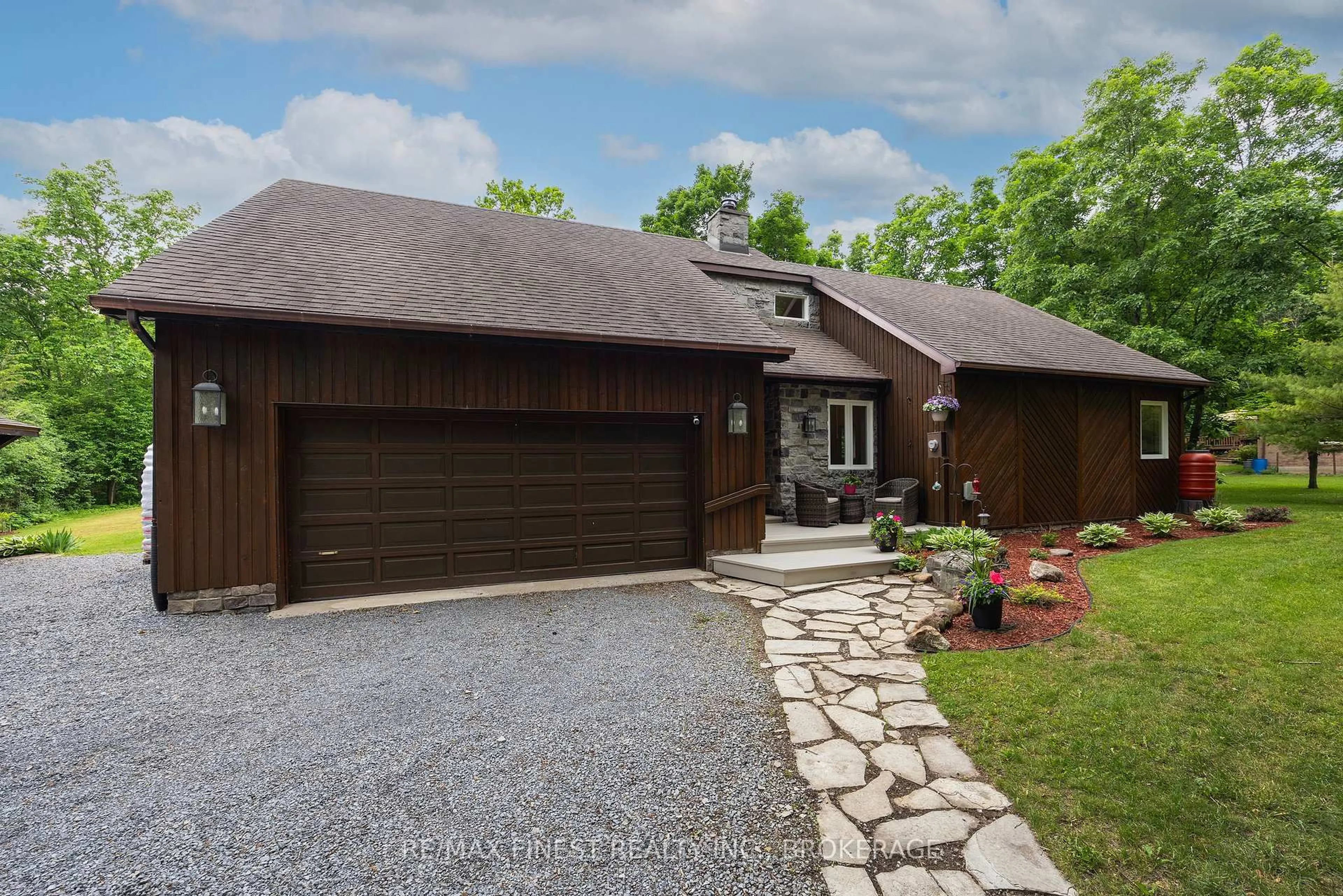 Home with brick exterior material, street for 3886 Holmes Rd, Inverary Ontario K0H 1X0
