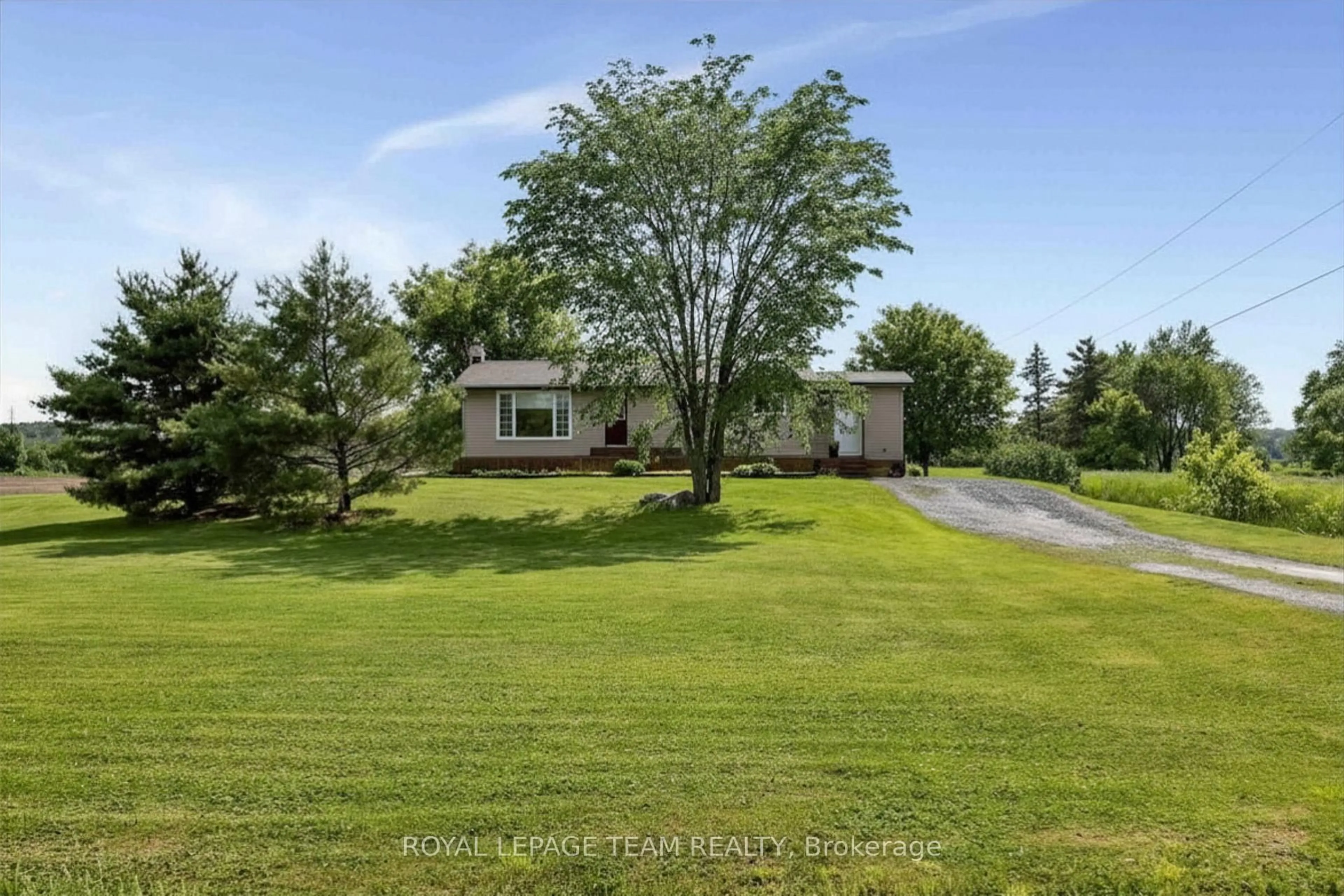 A pic from outside/outdoor area/front of a property/back of a property/a pic from drone, water/lake/river/ocean view for 3217 Woodkilton Rd, Ottawa Ontario K0A 1T0
