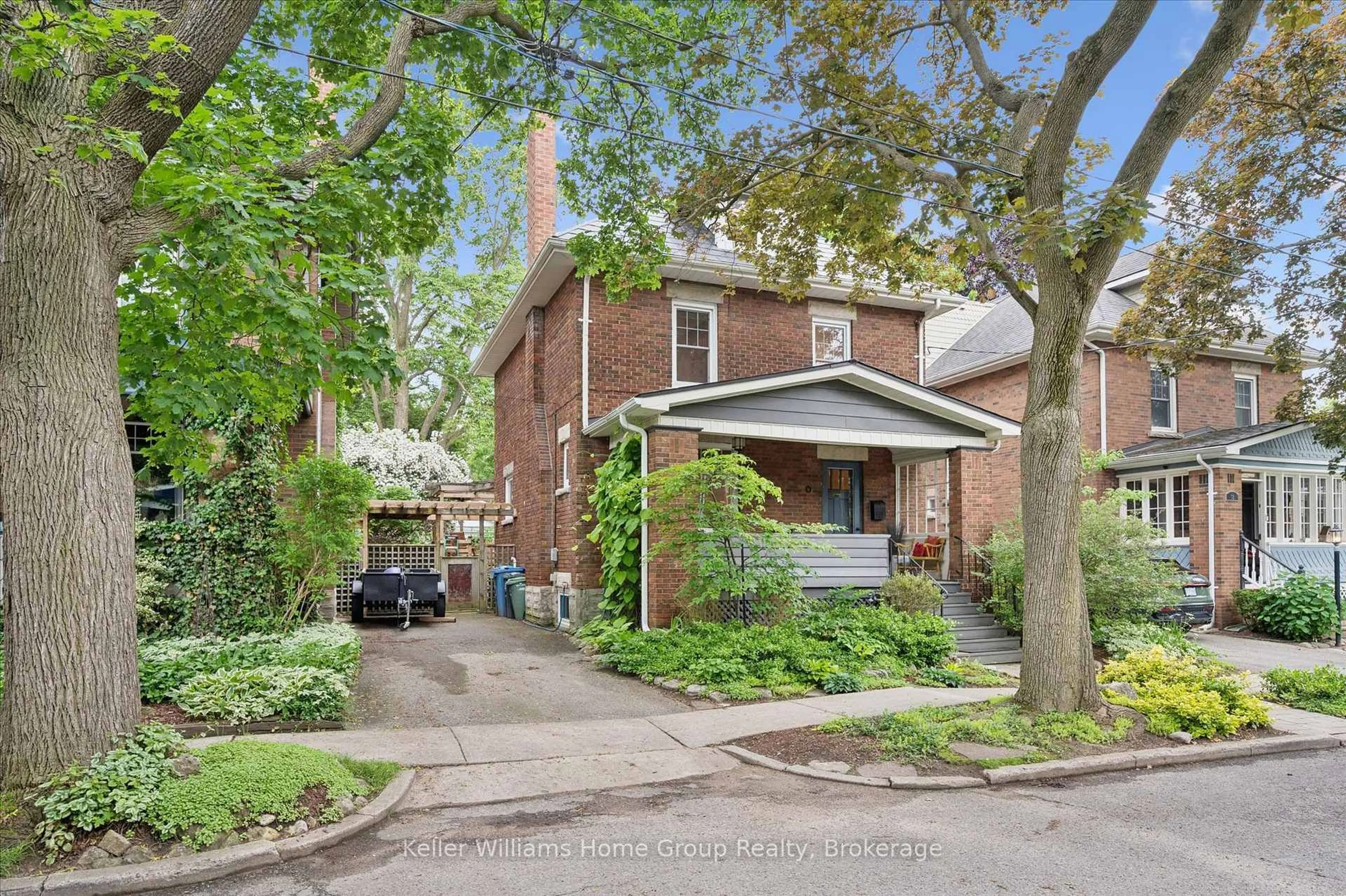 Home with brick exterior material, street for 16 Cavell Ave, Guelph Ontario N1H 1Y5