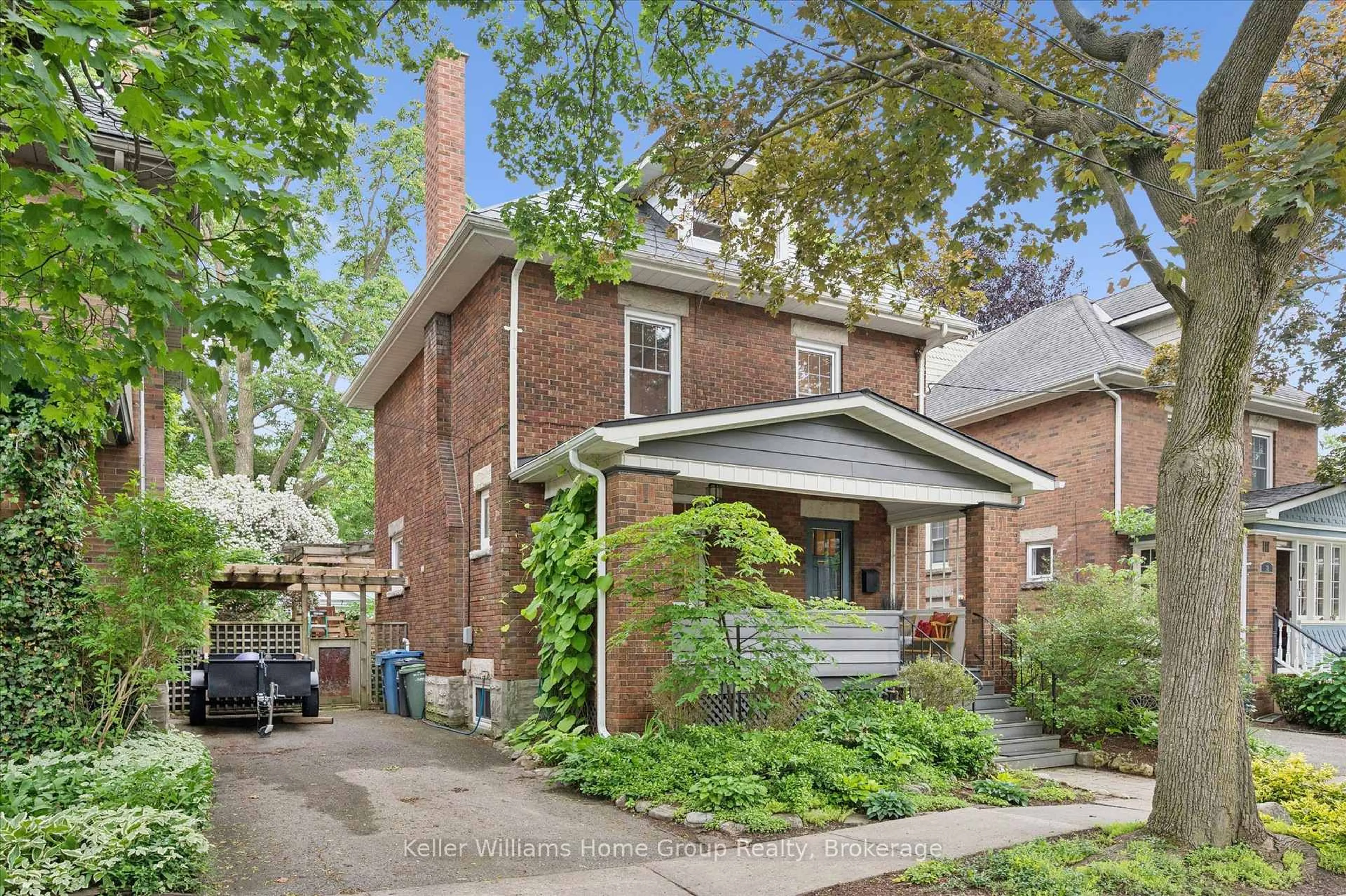 Home with brick exterior material, street for 16 Cavell Ave, Guelph Ontario N1H 1Y5