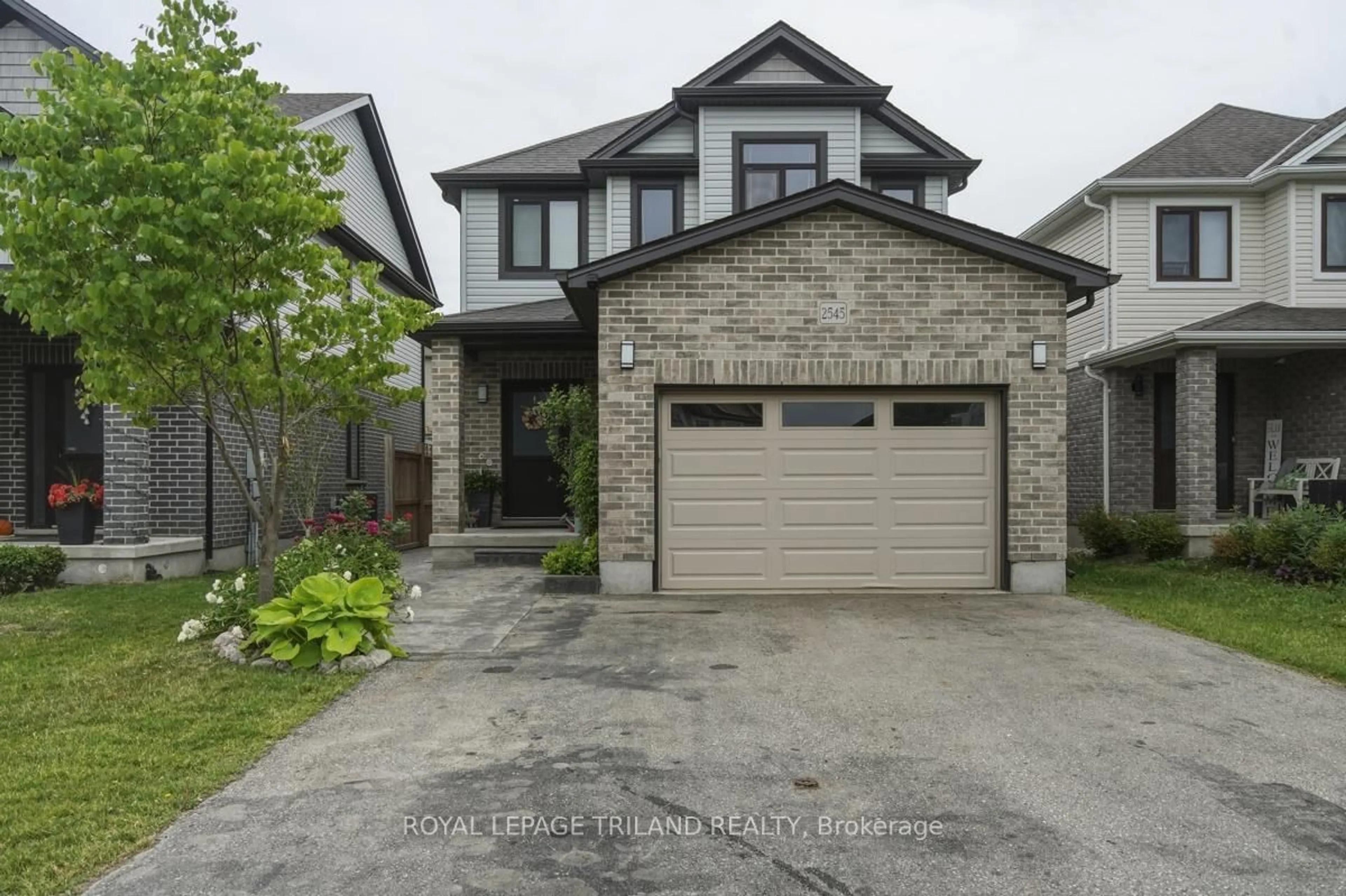Home with brick exterior material, street for 2545 Asima Dr, London South Ontario N6M 0B4