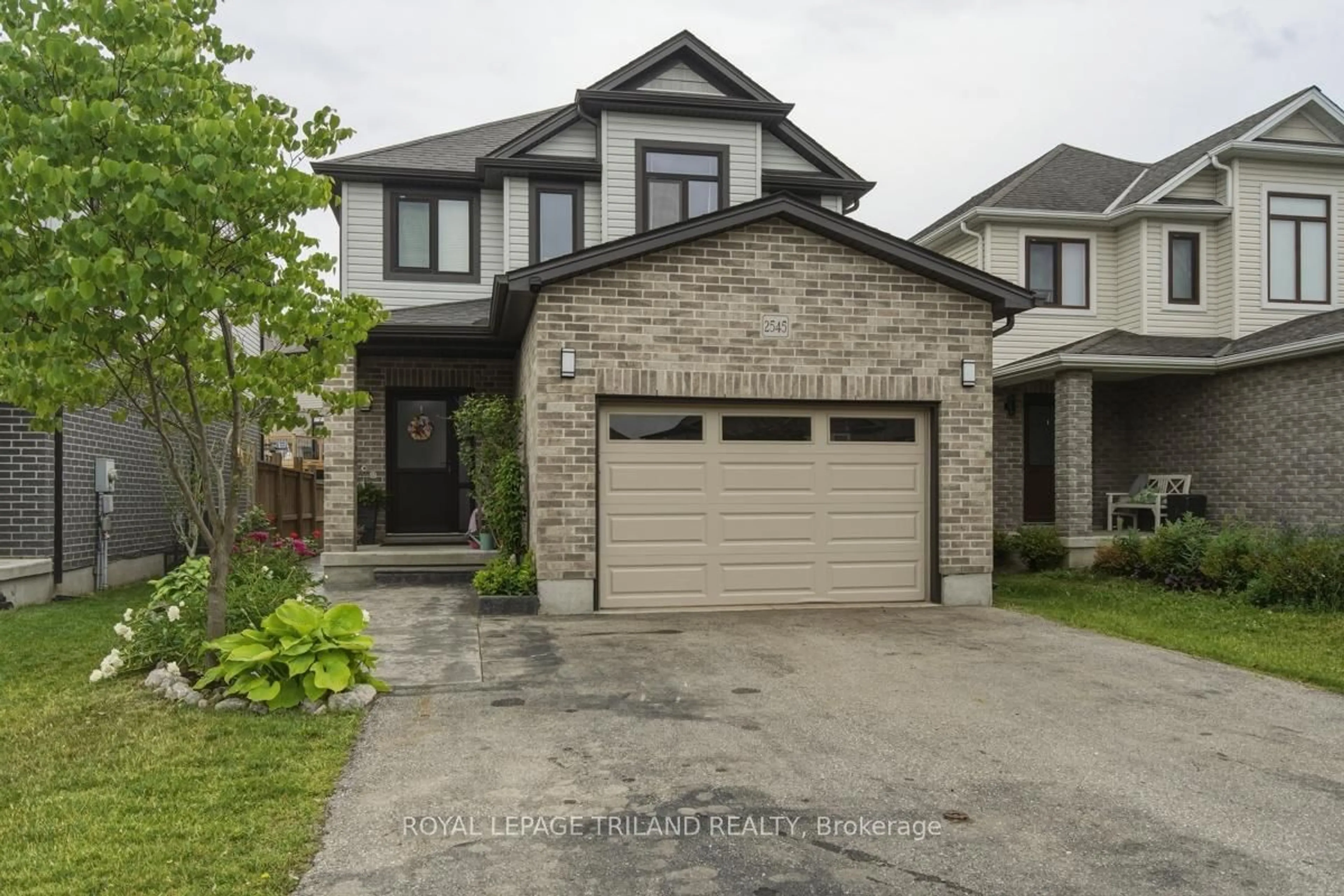 Home with brick exterior material, street for 2545 Asima Dr, London South Ontario N6M 0B4