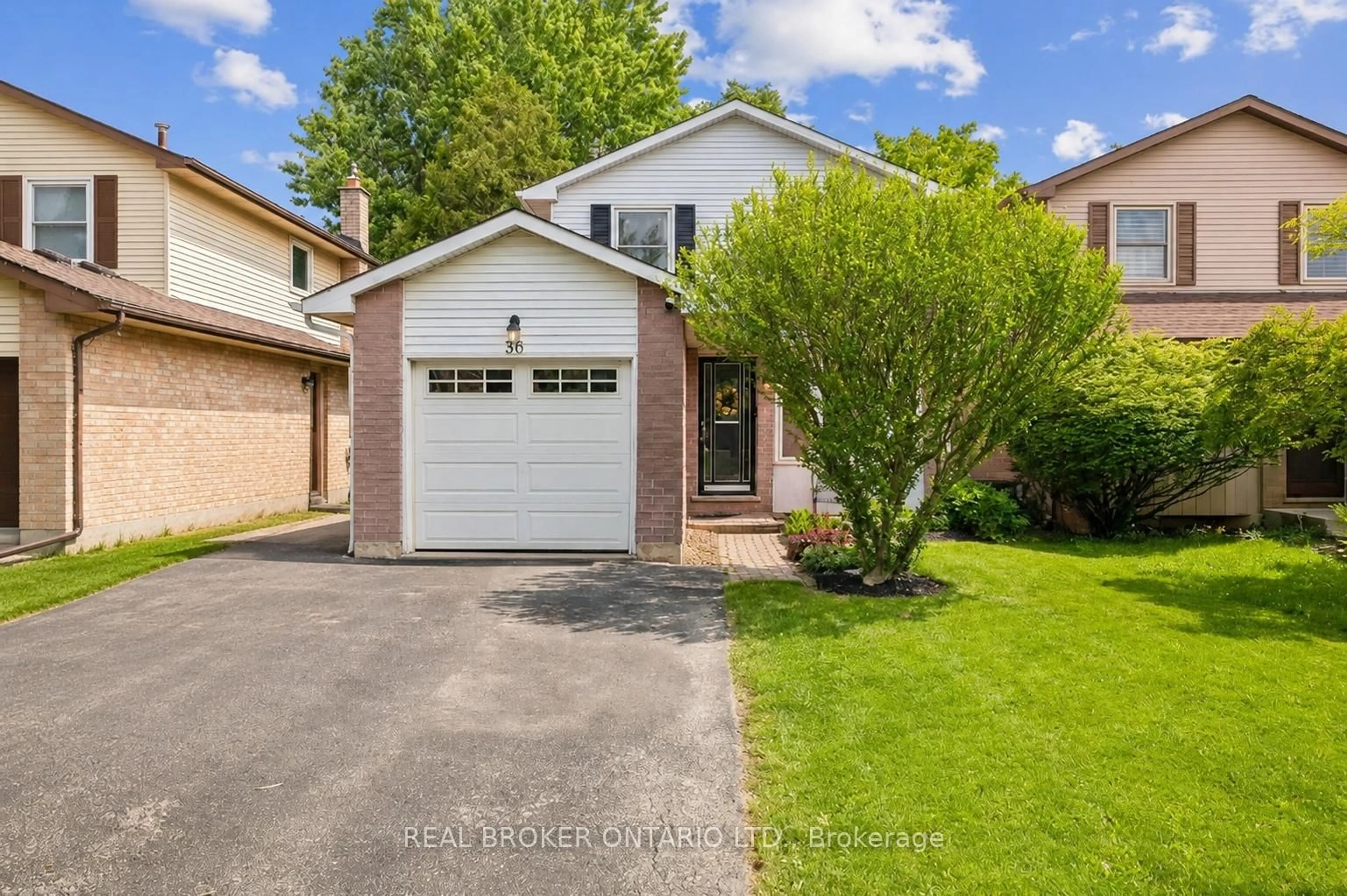 Home with brick exterior material, street for 36 Braeheid Ave, Hamilton Ontario L8B 0C5