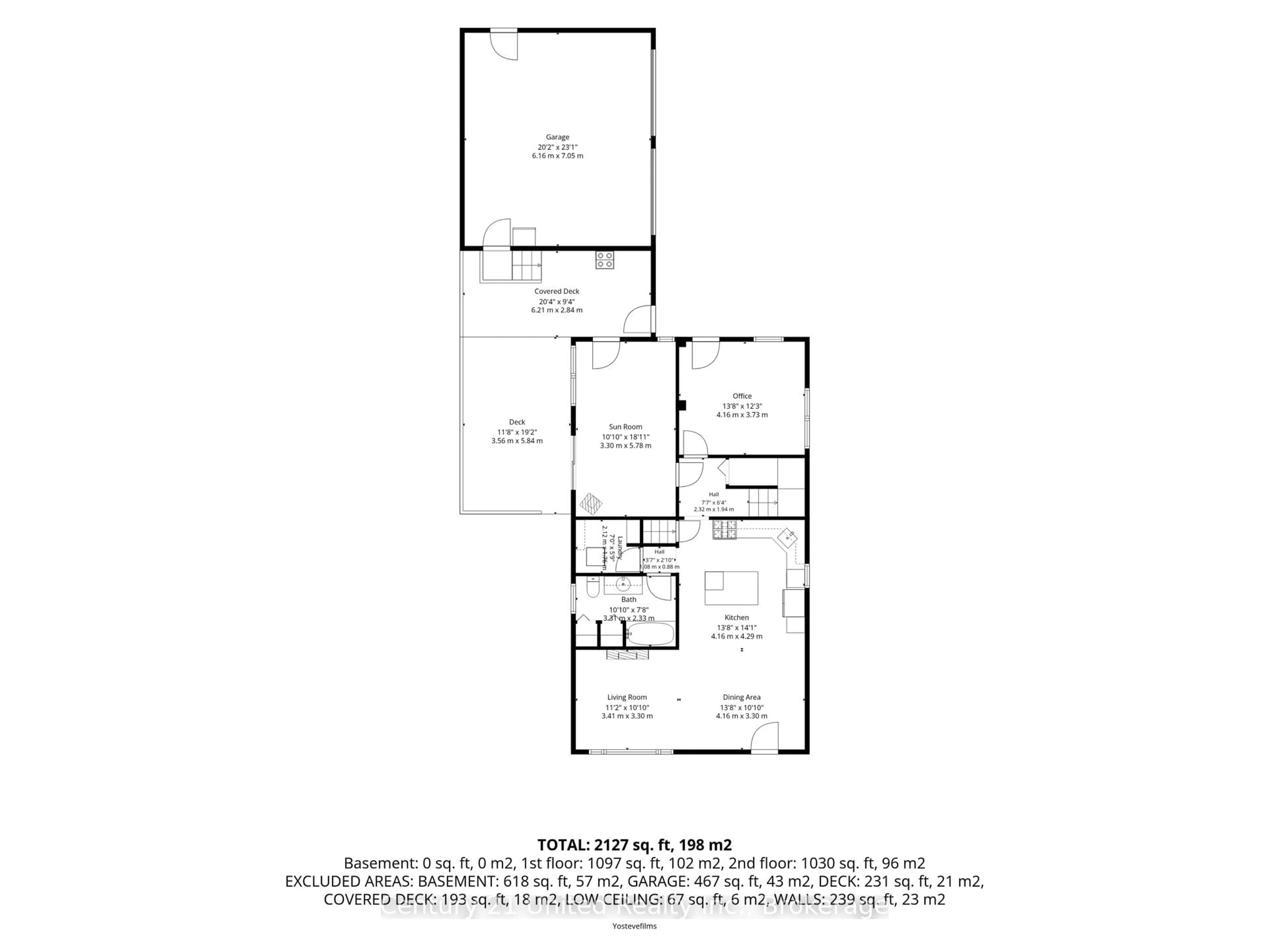 Floor plan for 359 Mcgill St, Peterborough Ontario K9J 1W6