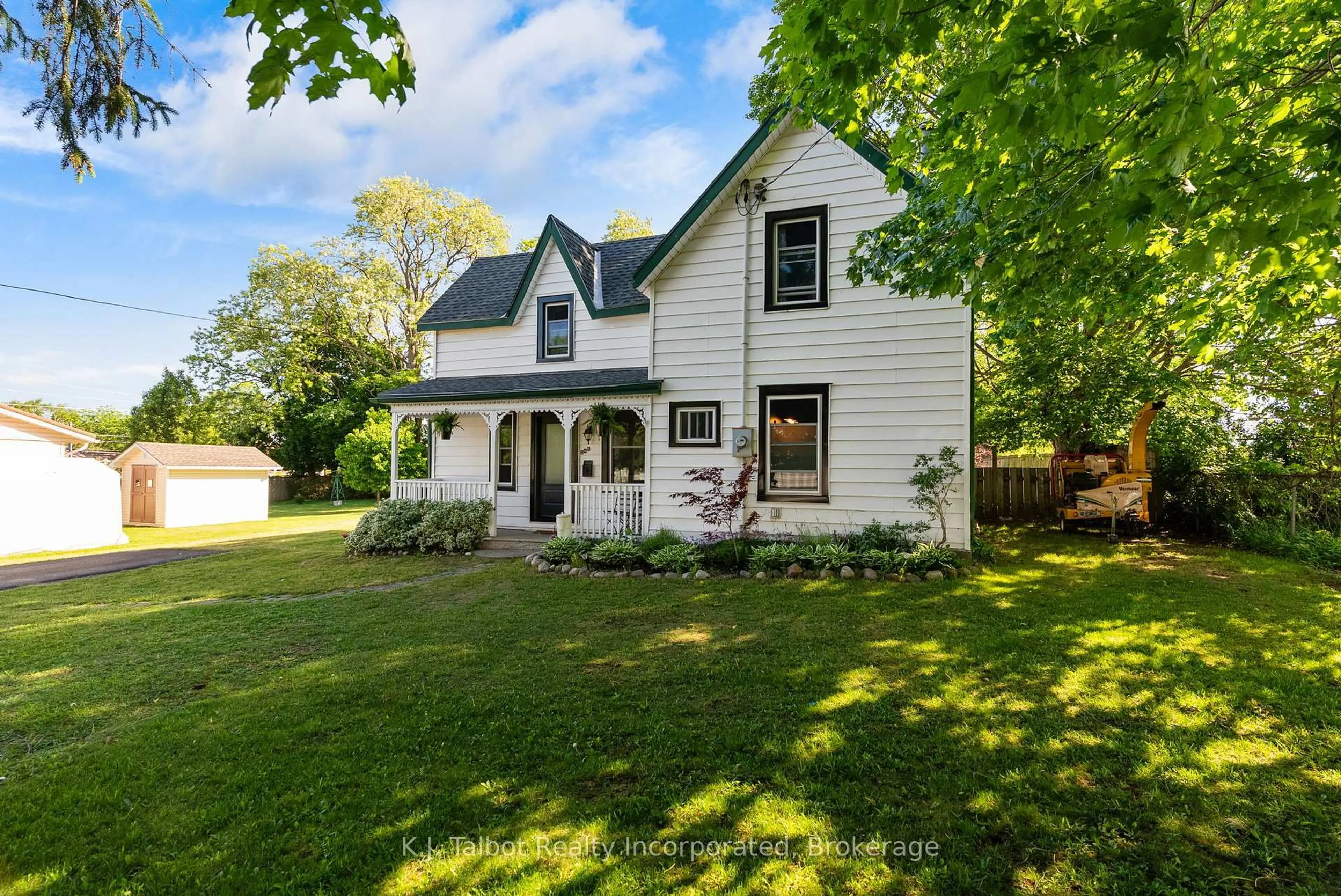 Home with vinyl exterior material, street for 345 Cambridge St, Goderich Ontario N7A 2Y9