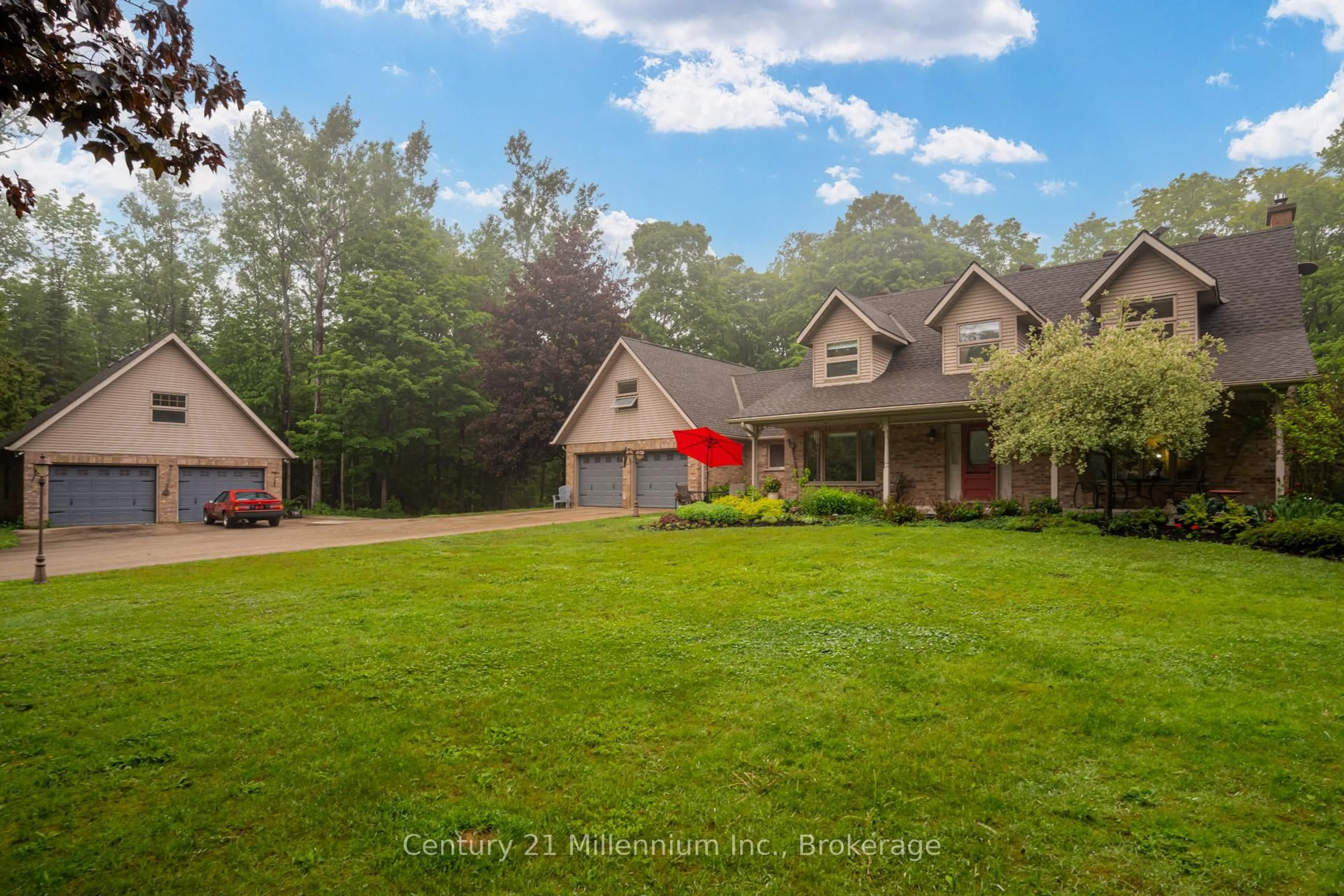 A pic from outside/outdoor area/front of a property/back of a property/a pic from drone, unknown for 364 Berford Lake Rd, South Bruce Peninsula Ontario N0H 2T0