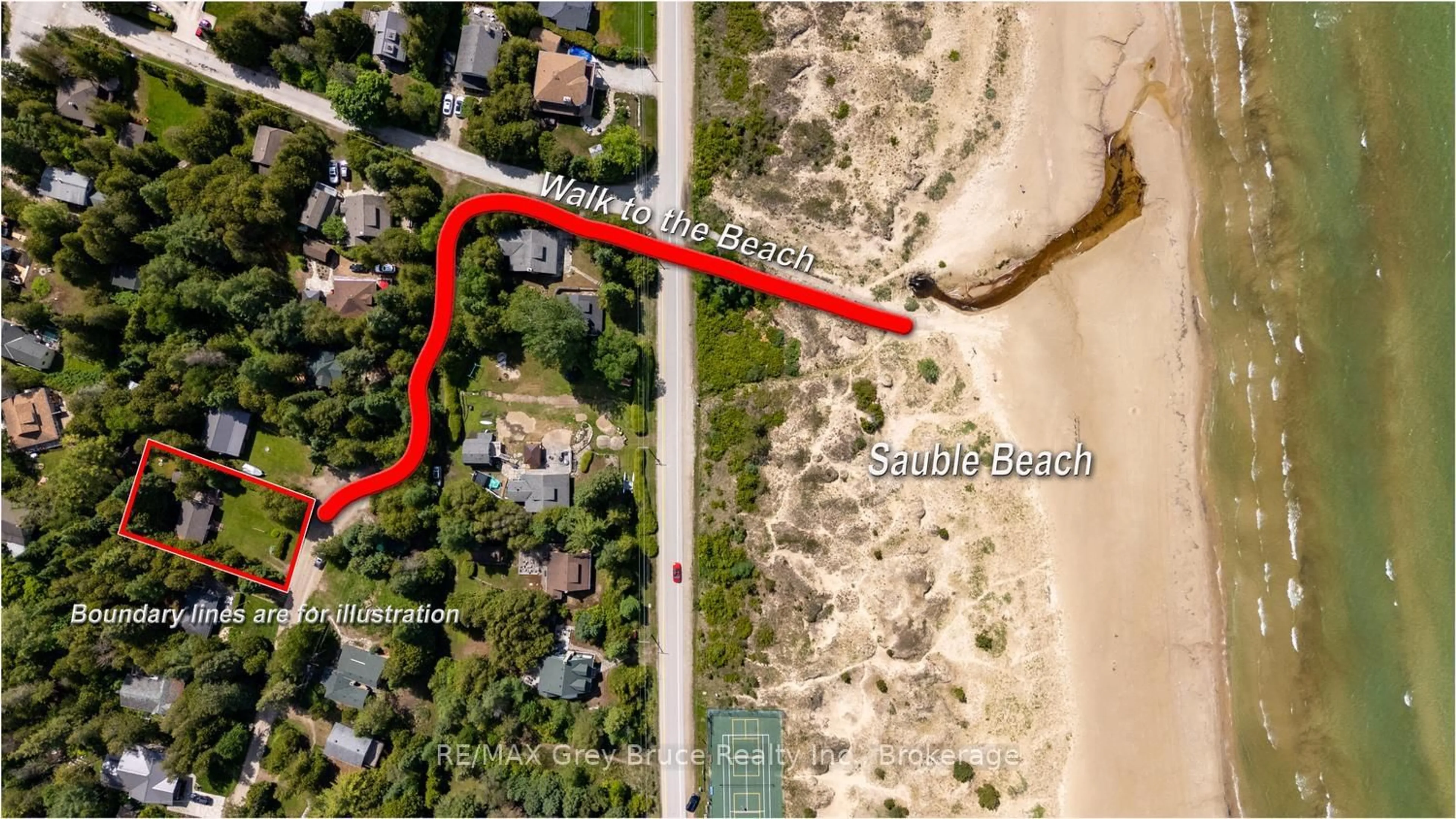 Picture of a map for 11 Eldridge Ave, South Bruce Peninsula Ontario N0H 2G0