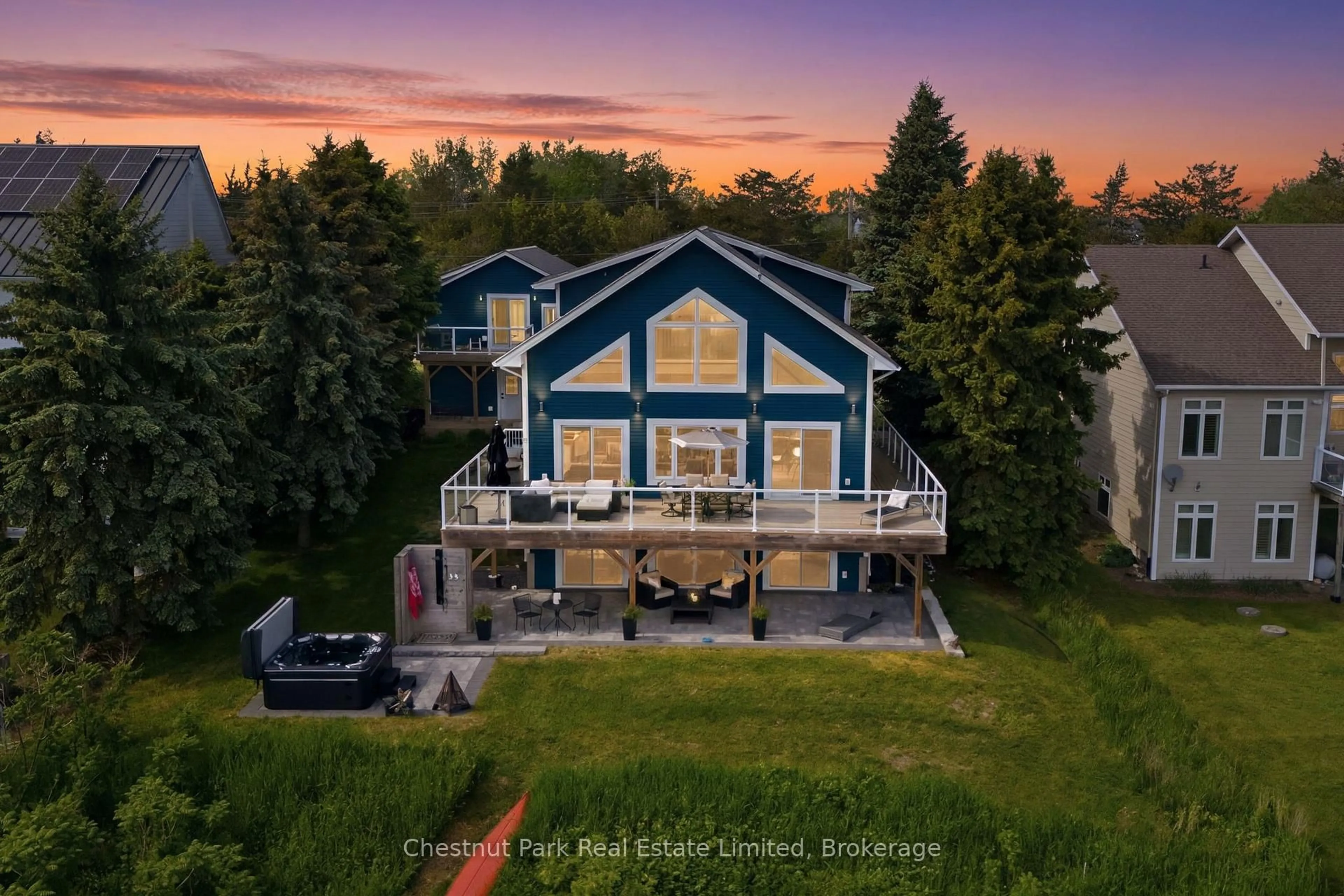 A pic from outside/outdoor area/front of a property/back of a property/a pic from drone, unknown for 78 Island Rd, Prince Edward County Ontario K0K 2T0