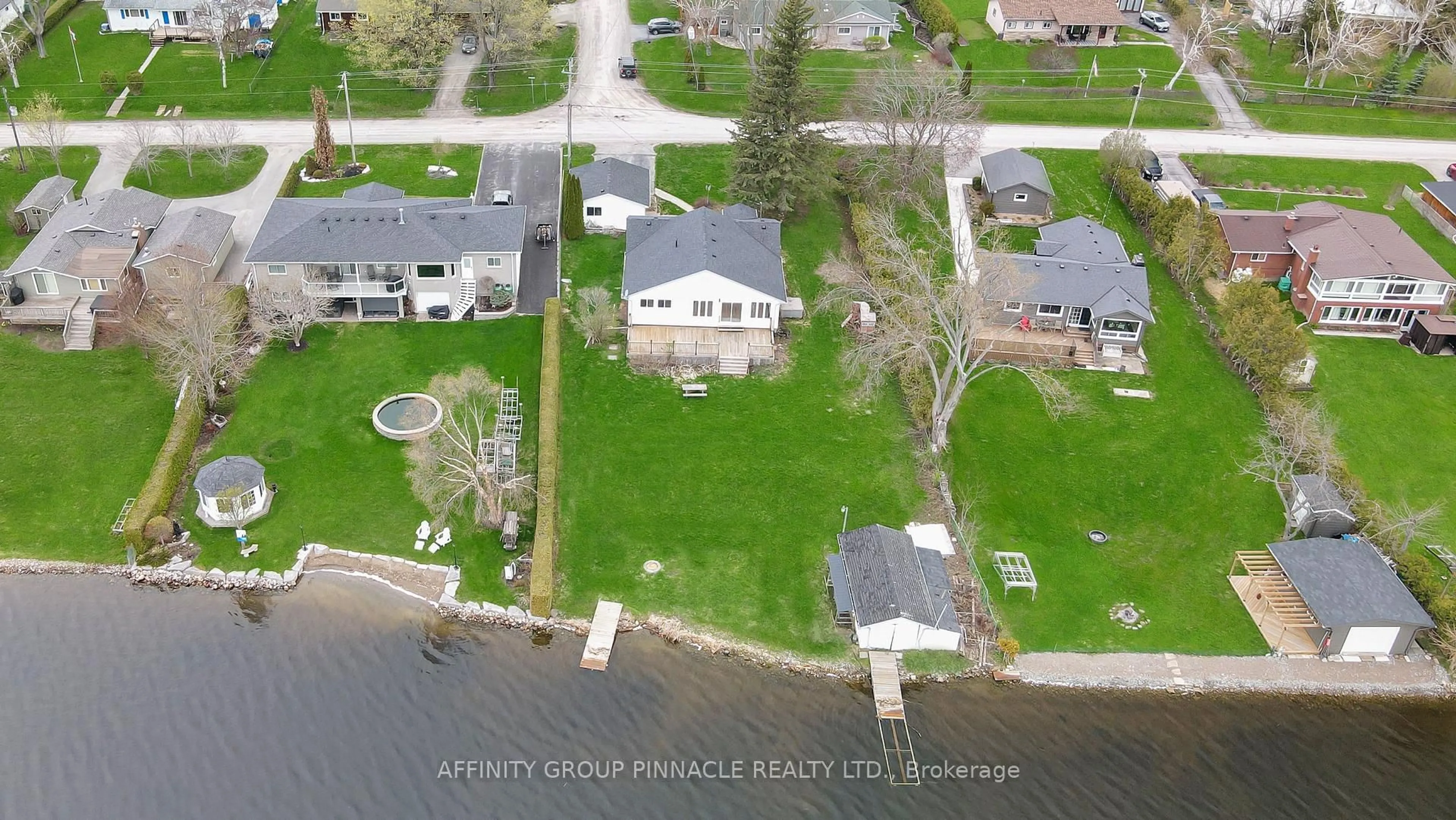 A pic from outside/outdoor area/front of a property/back of a property/a pic from drone, water/lake/river/ocean view for 143 Beehive Dr, Kawartha Lakes Ontario K0M 1G0