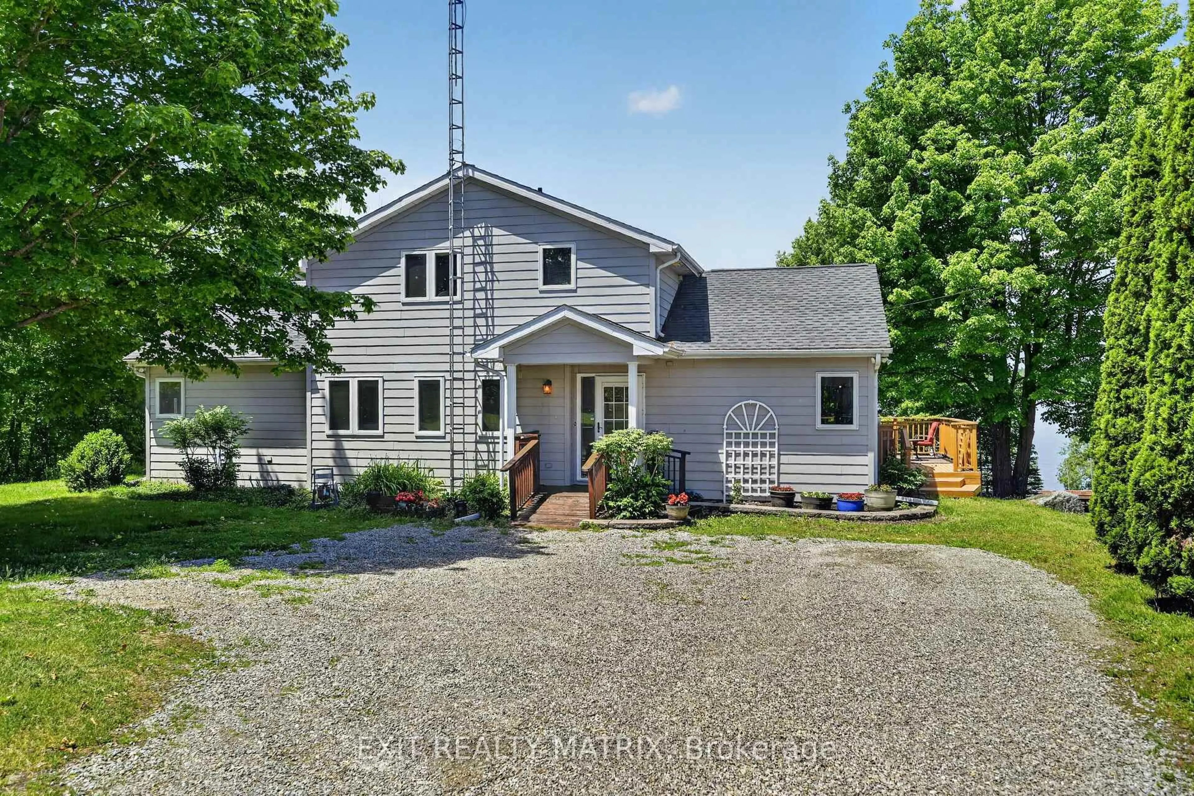 A pic from outside/outdoor area/front of a property/back of a property/a pic from drone, street for 30 Cory Dr, Front of Yonge Ontario K0E 1R0